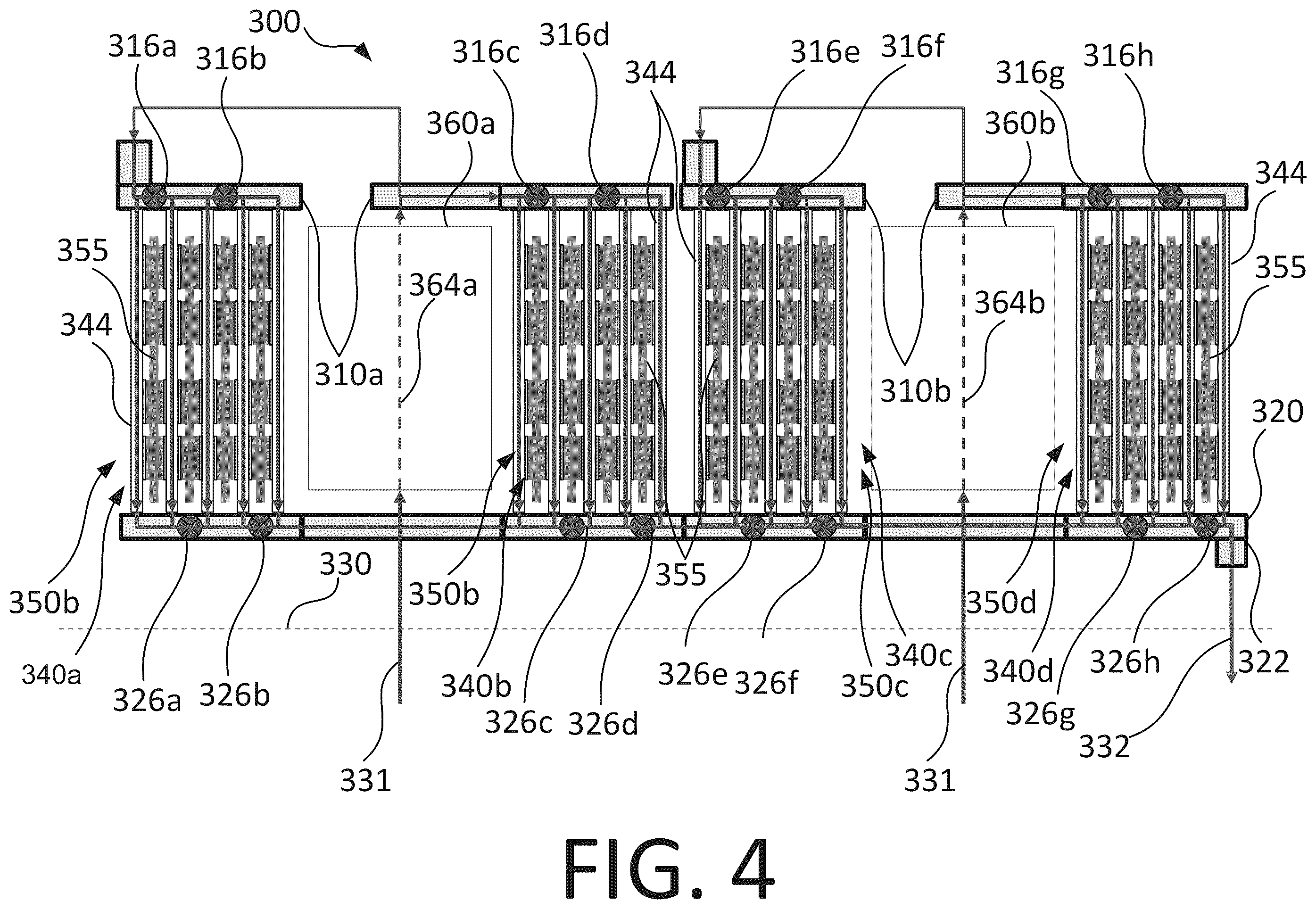 Patent US12174676 Figure 4 – Modular liquid cooling architecture for liquid cooling
