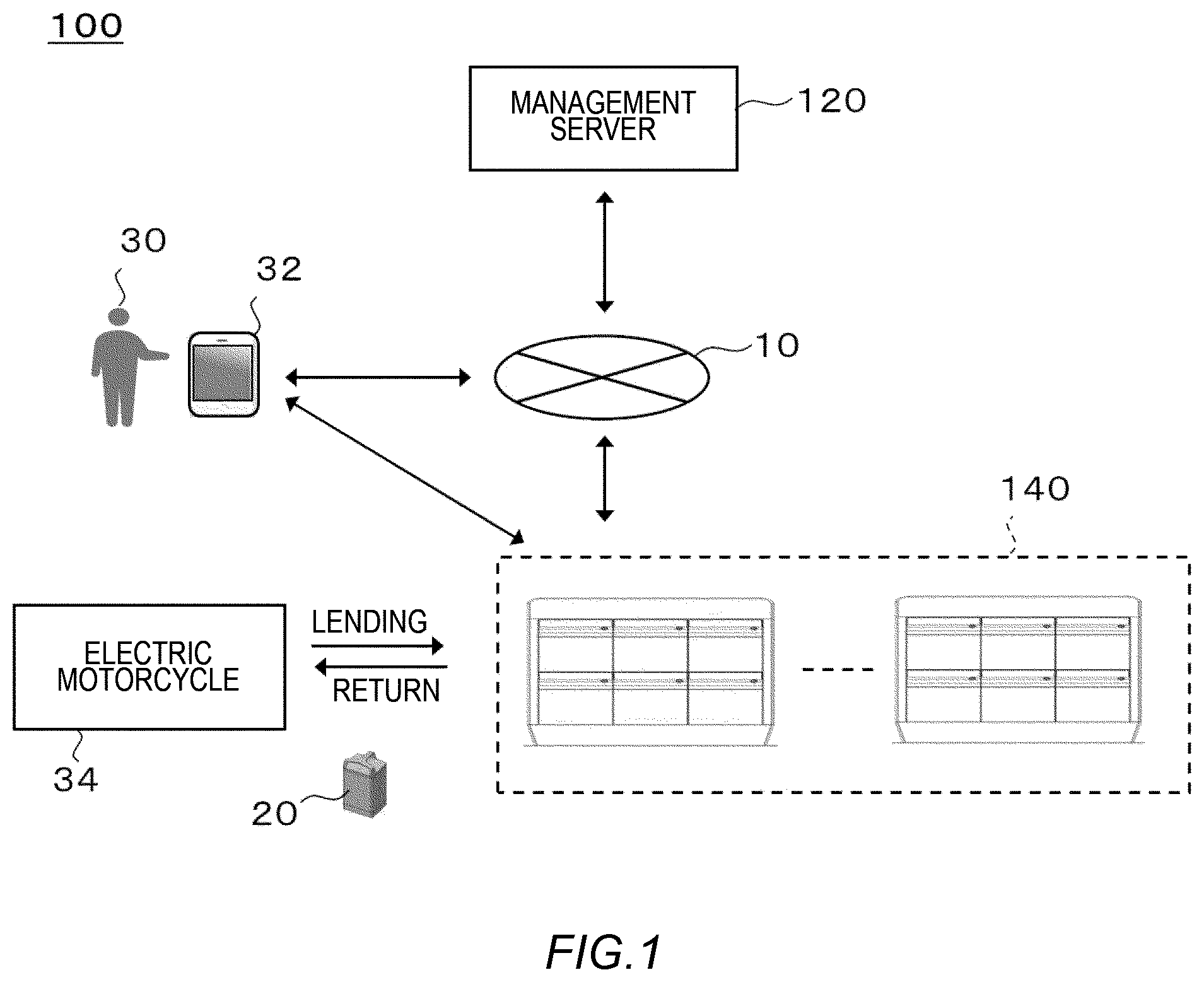 Patent US12174678 Figure 1 – Information processing device, computer-readable storage medium, and information processing method