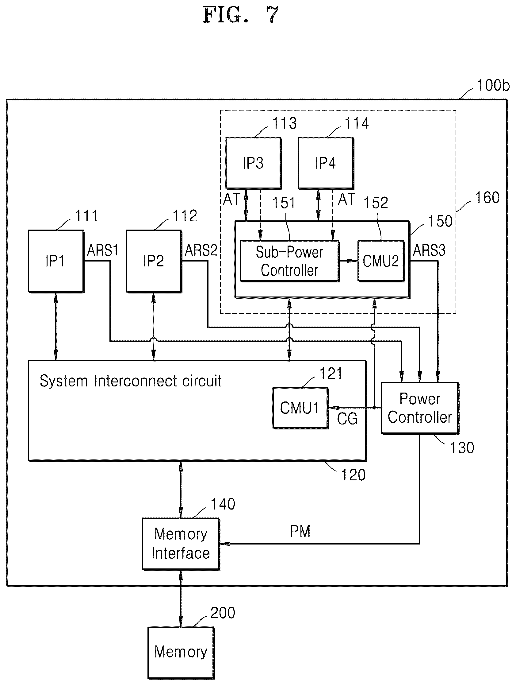 Patent US12174683 Figure 6 – System on chip and application processor