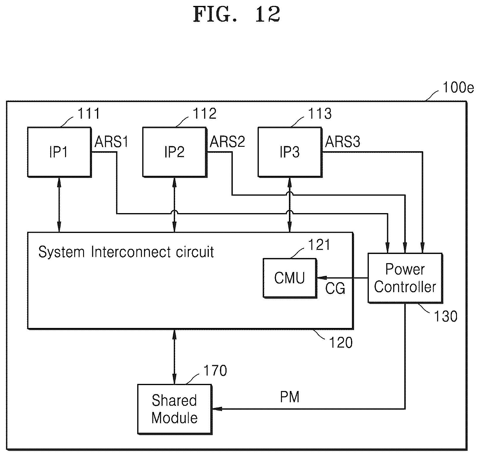 Patent US12174683 Figure 12 – System on chip and application processor