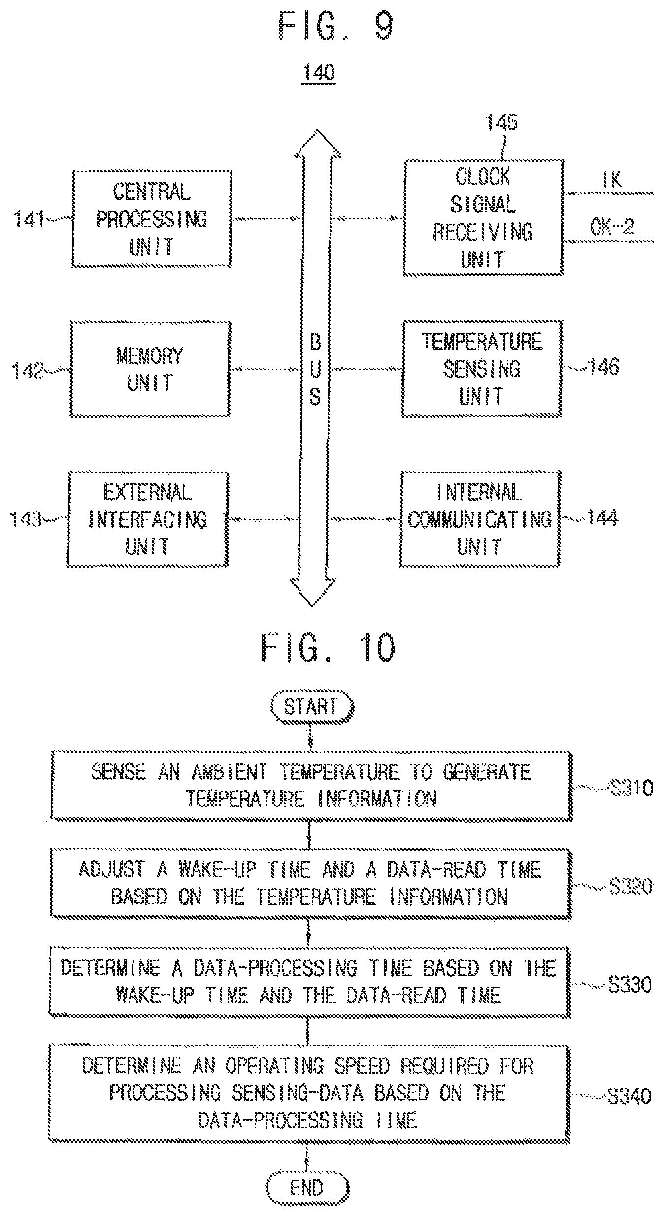 Patent US12174685 Figure 8 – Application processor, mobile device having the same, and method of selecting a clock signal for an application processor