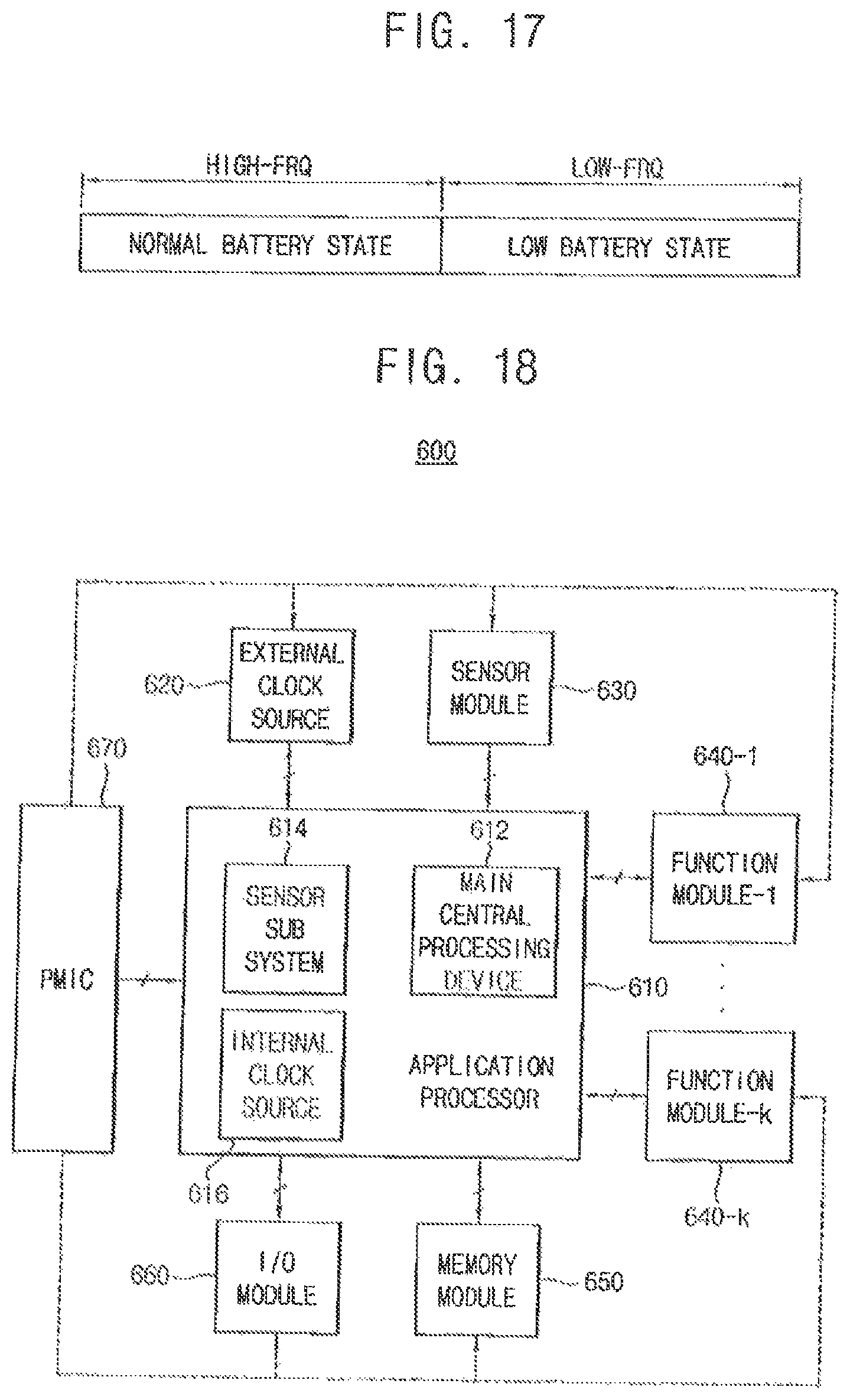 Patent US12174685 Figure 12 – Application processor, mobile device having the same, and method of selecting a clock signal for an application processor