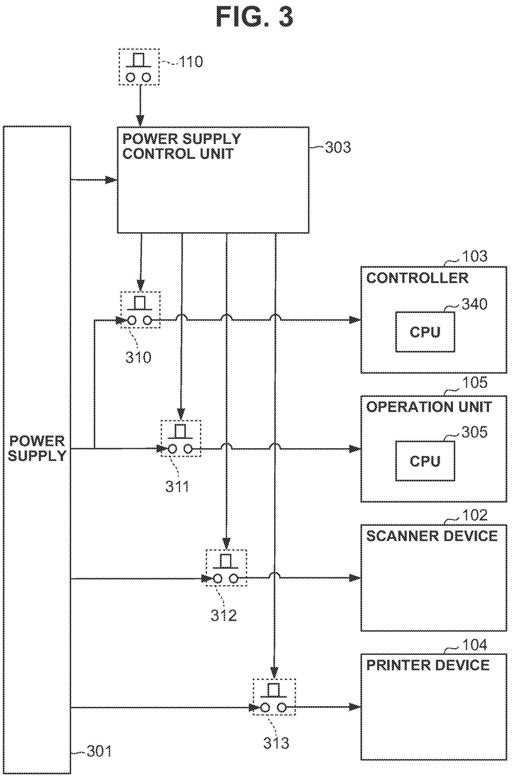 Patent US12174686 Figure 3 – Image forming apparatus, control method therefor, and storage medium