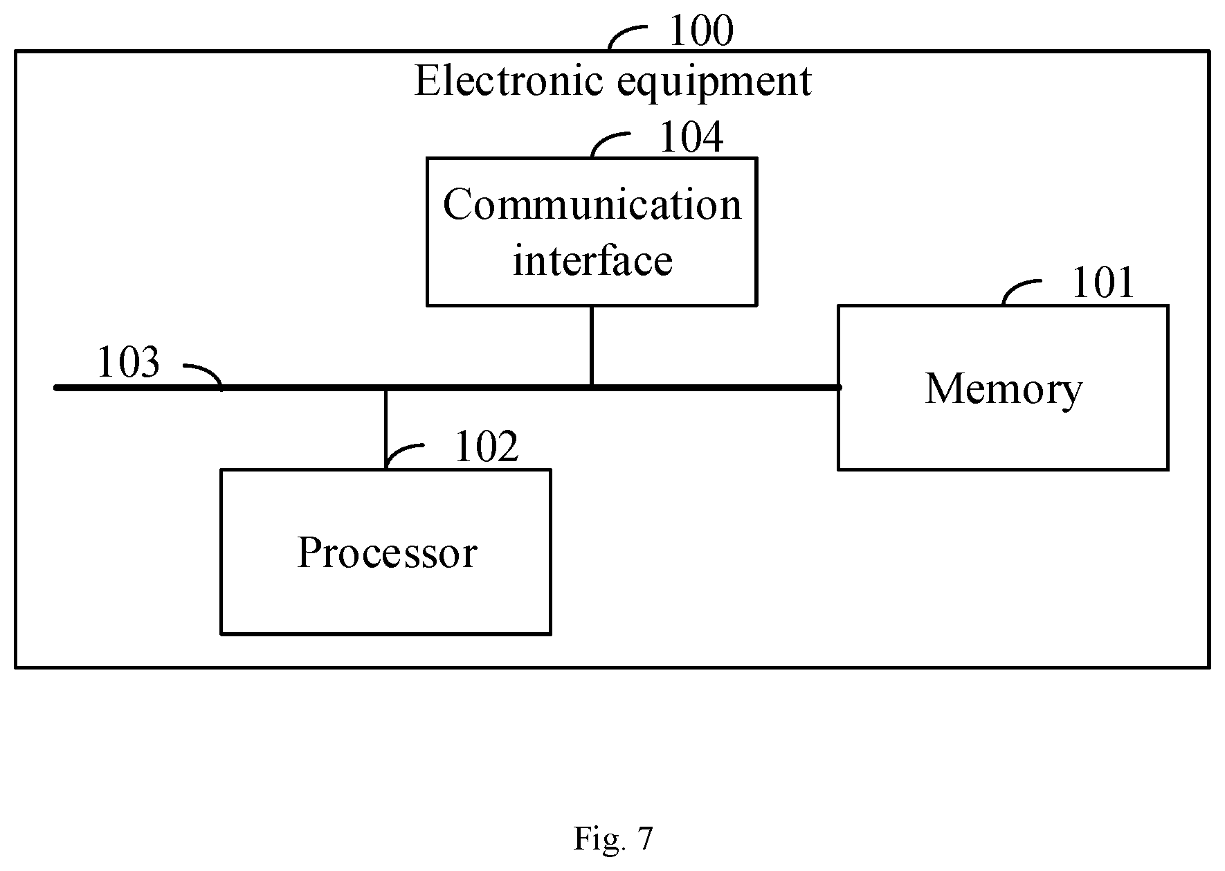 Patent US12174704 Figure 7 – Reset device and display device