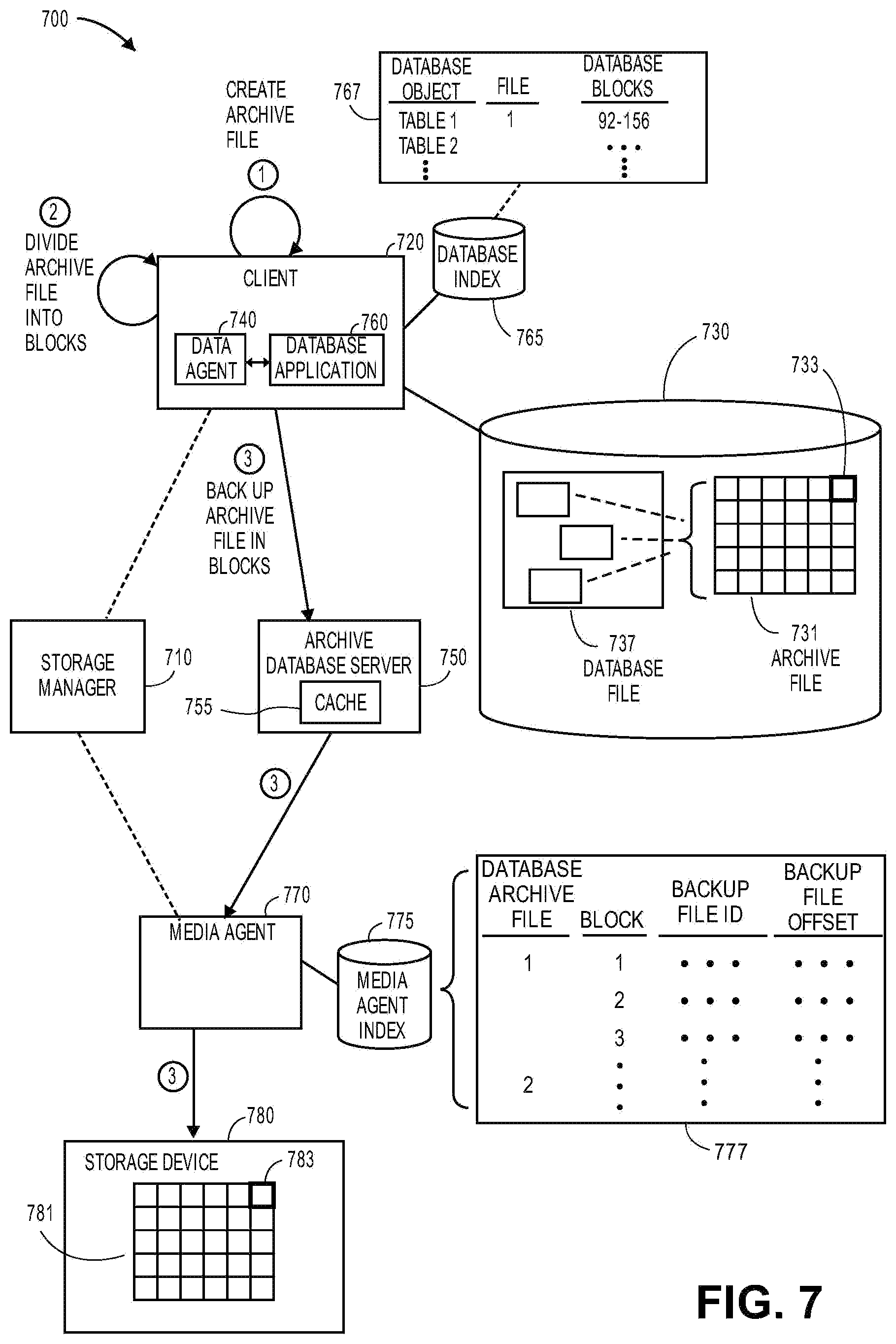 Patent US12174710 Figure 16 – Restoring archived database data