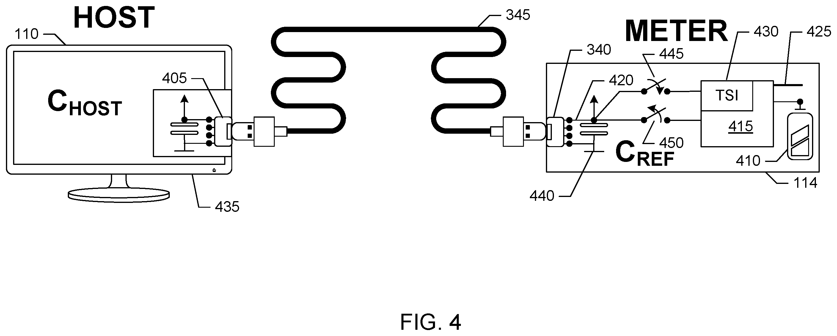 Patent US12174719 Figure 3 – Verifying interconnection between media devices and meters using touch sensing integrated circuits