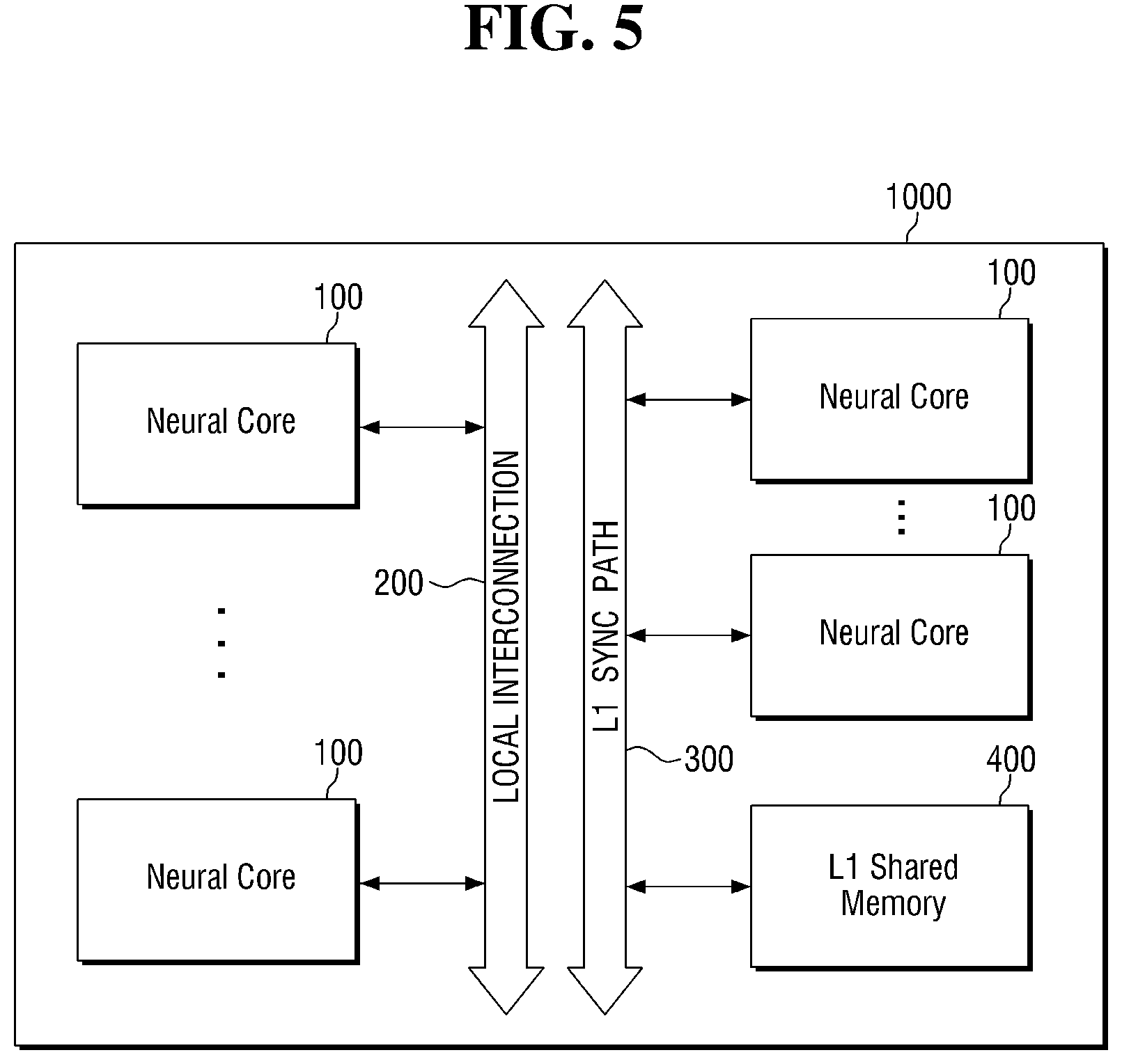 Patent US12174741 Figure 5 – Neural processing device