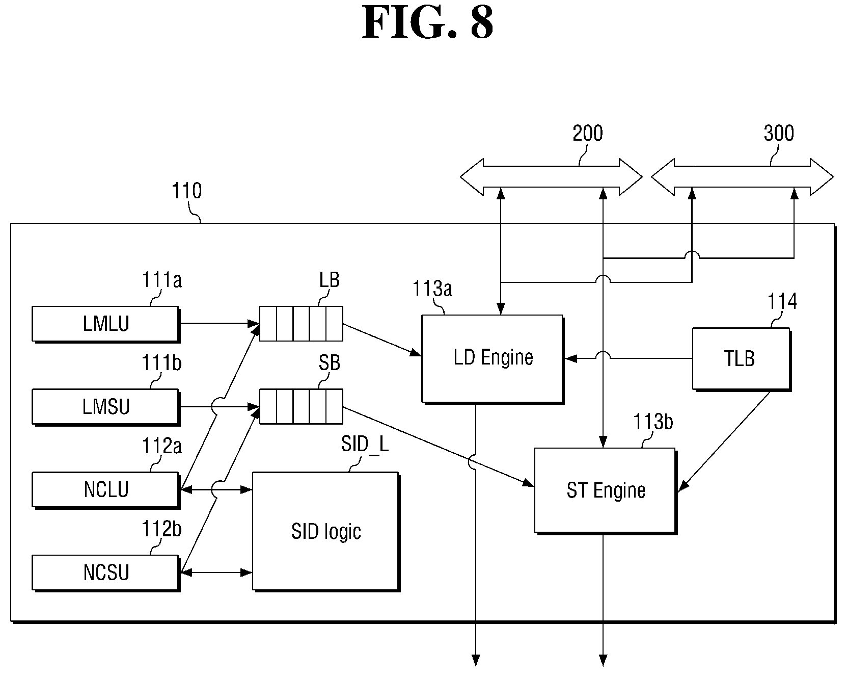 Patent US12174741 Figure 8 – Neural processing device