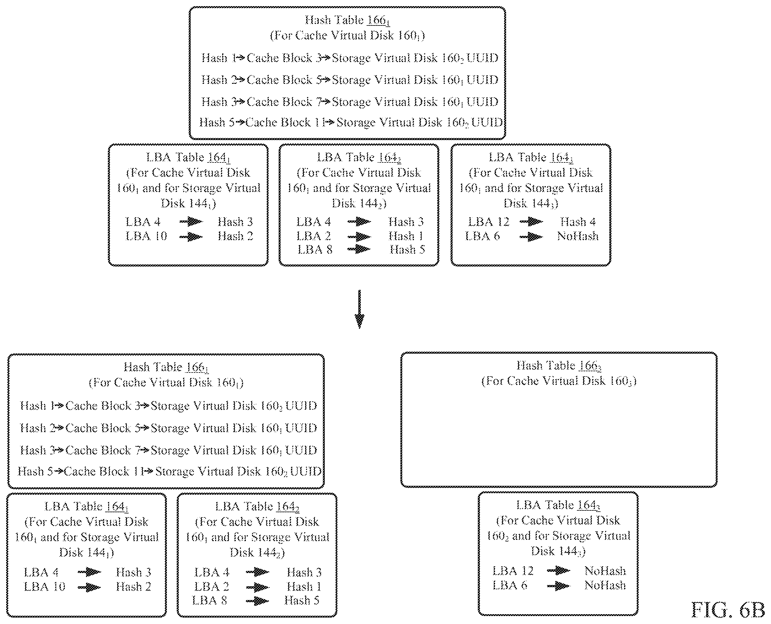 Patent US12174744 Figure 11 – Centralized, scalable cache for containerized applications in a virtualized environment