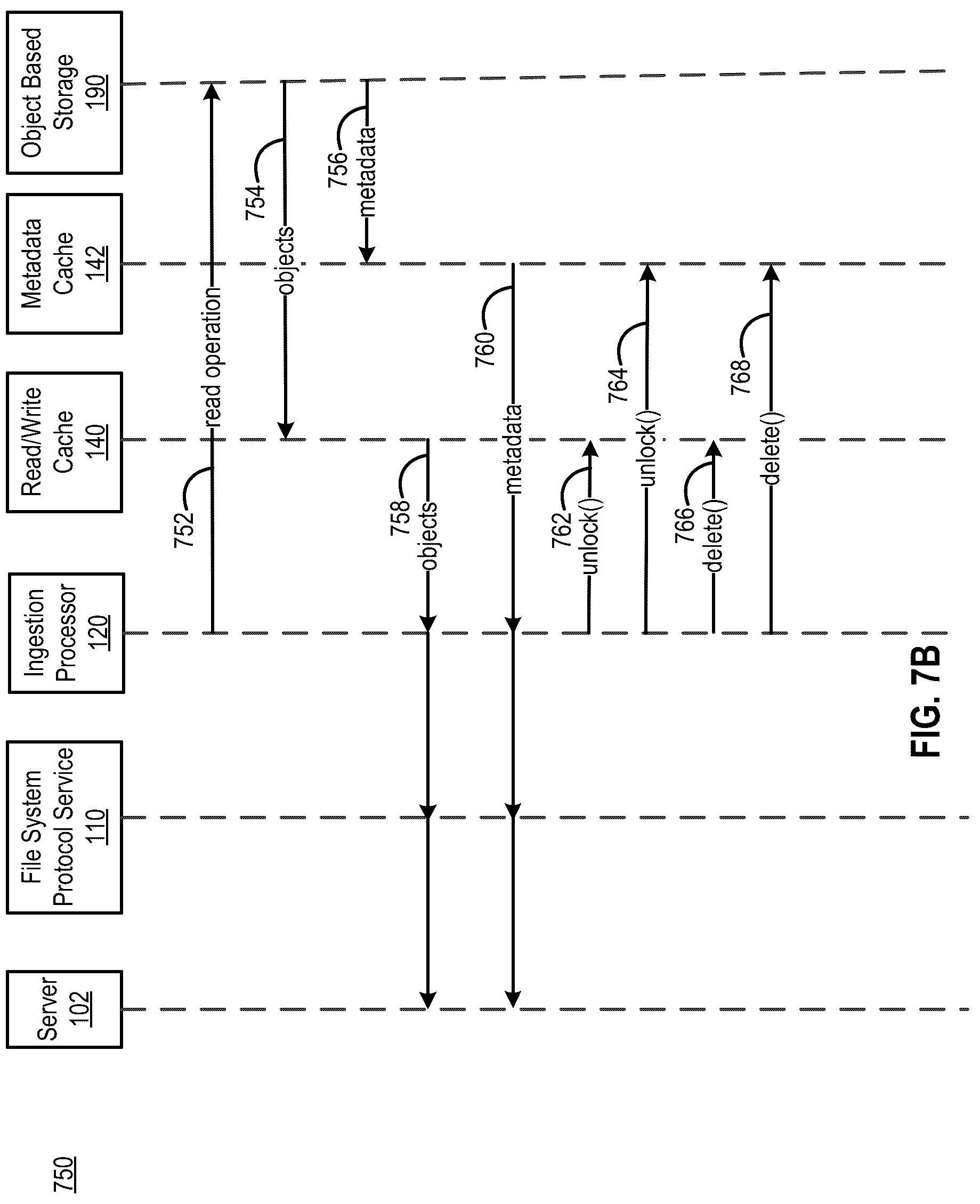 Patent US12174745 Figure 8 – Document locking and cache memory management in cloud computing
