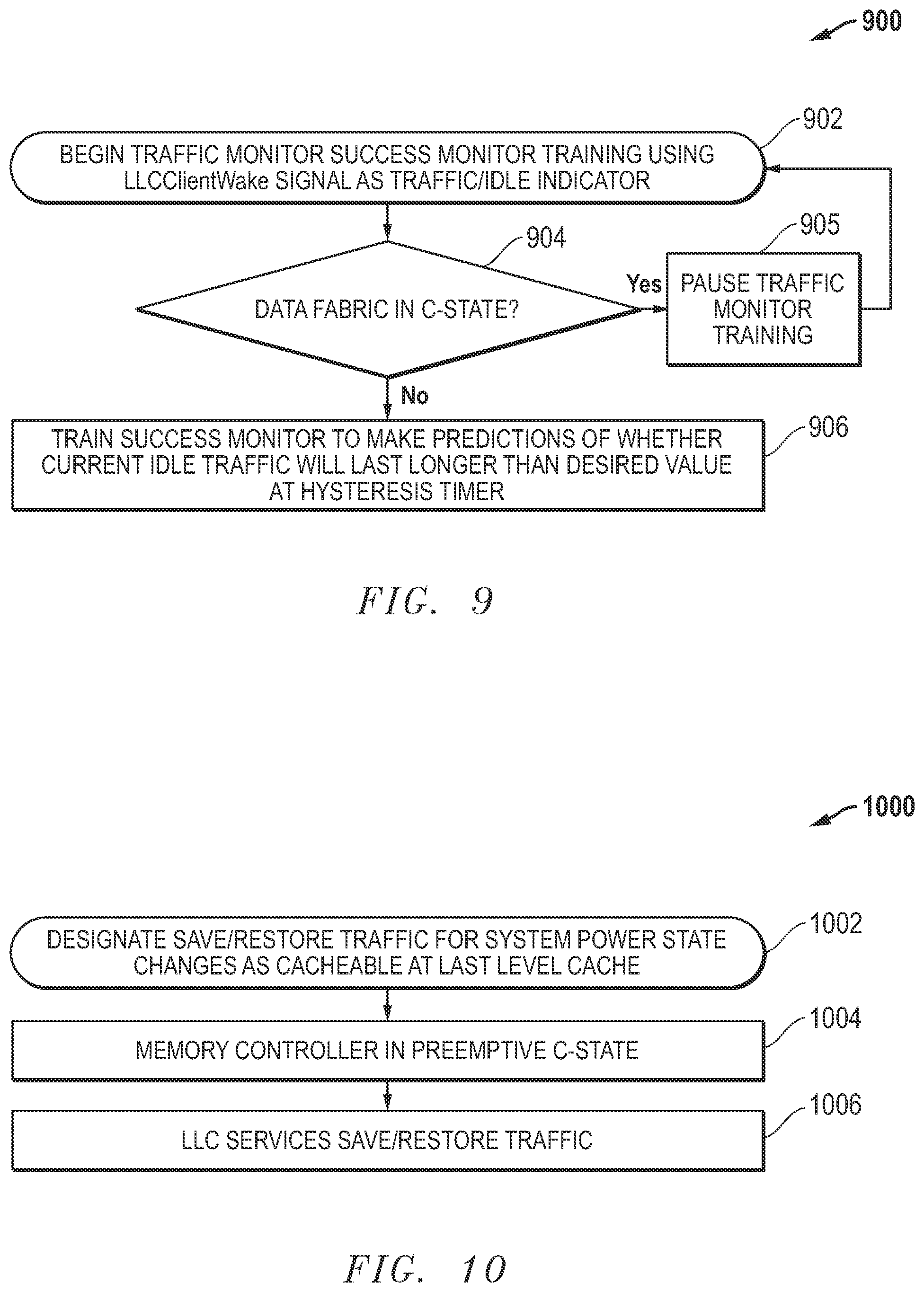 Patent US12174747 Figure 7 – Last level cache access during non-Cstate self refresh