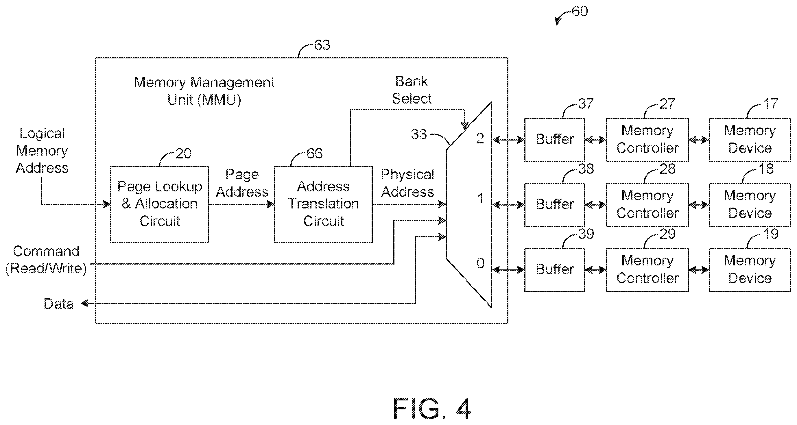 Patent US12174748 Figure 4 – Systems and methods for translating memory addresses