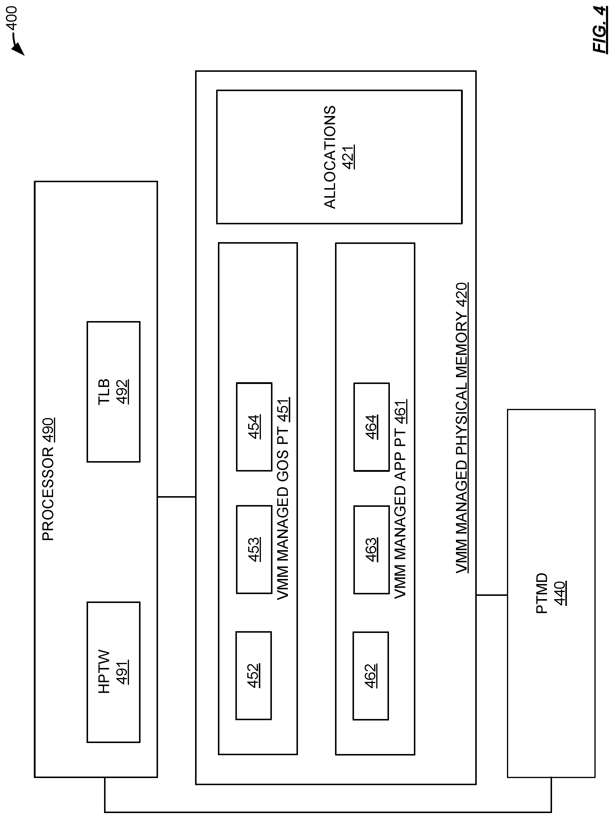Patent US12174749 Figure 10 – Page table manager