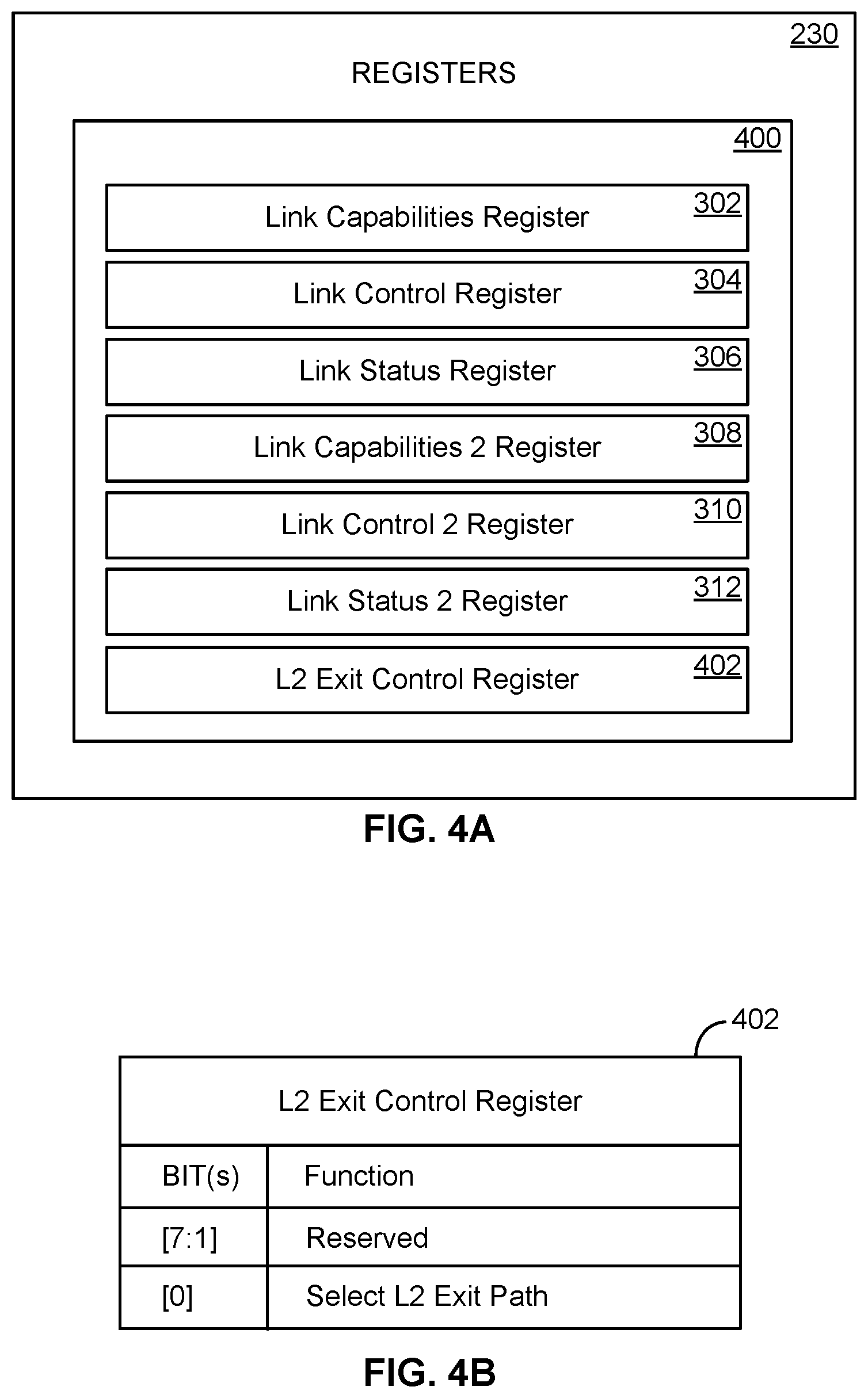 Patent US12174757 Figure 4 – Apparatus and methods for reducing latencies associated with link state transitions within die interconnect architectures