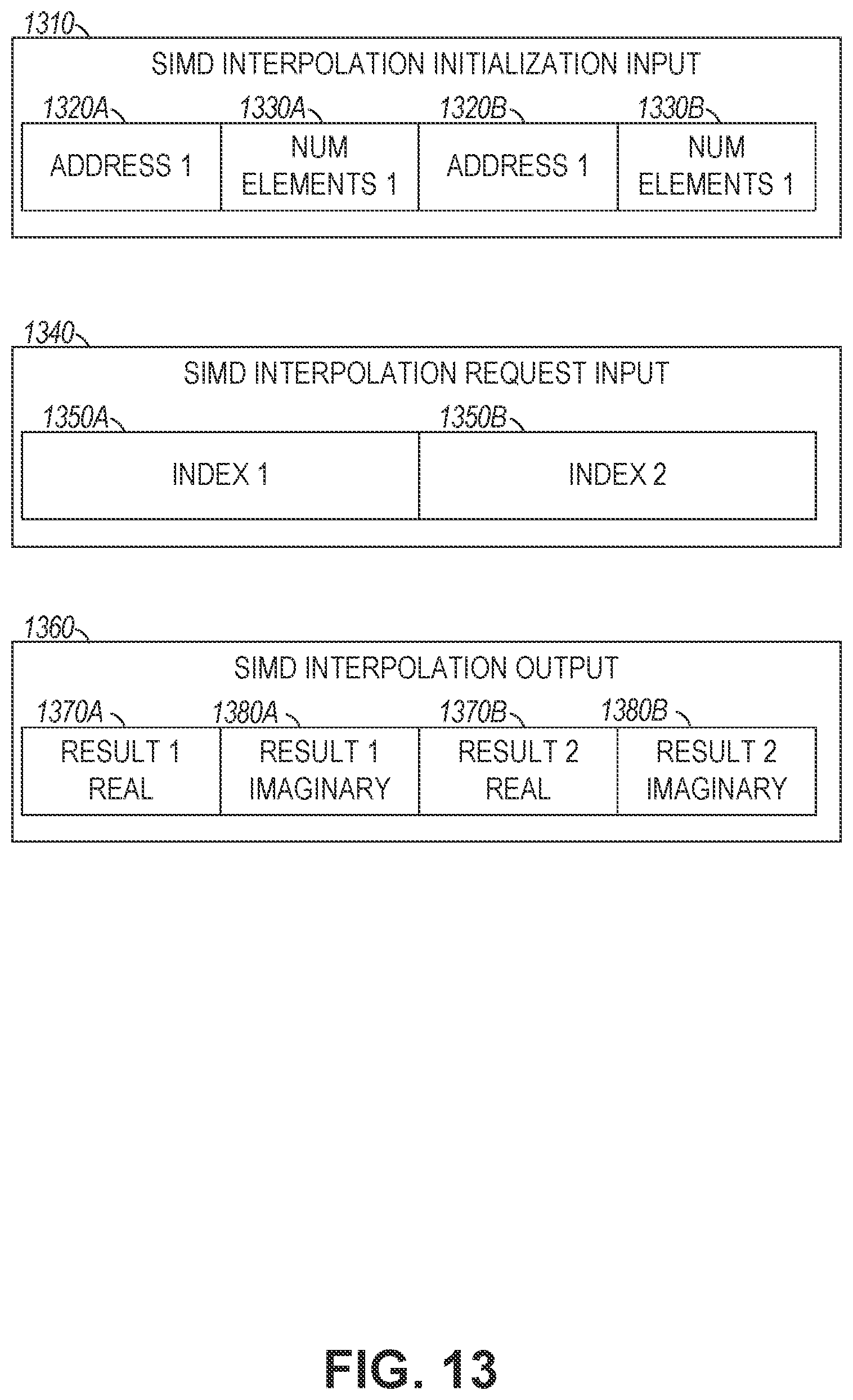 Patent US12174759 Figure 13 – Interpolation acceleration in a processor memory interface