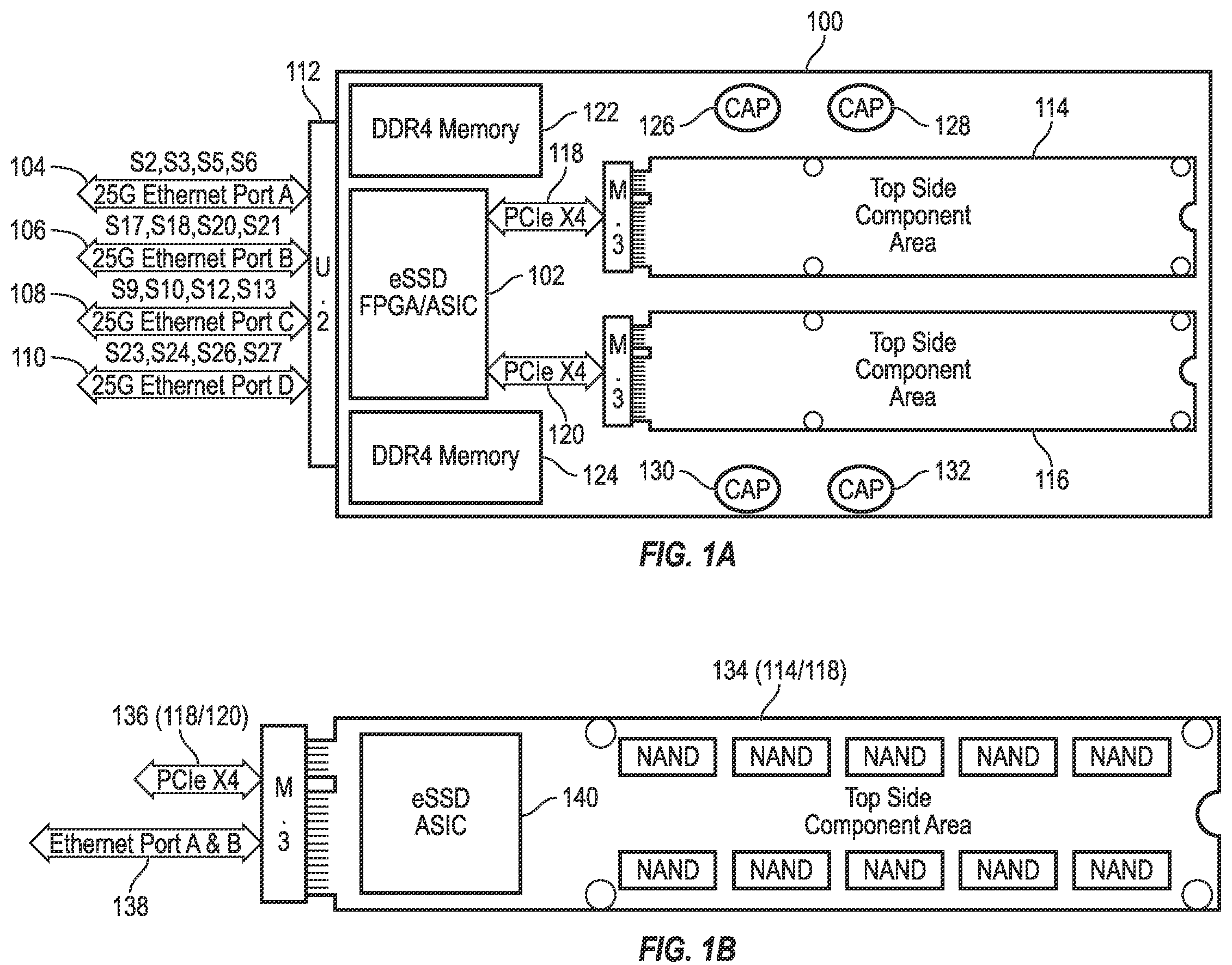 Patent US12174776 Figure 1 – System and method for supporting multi-mode and/or multi-speed non-volatile memory (NVM) express (NVMe) over fabrics (NVMe-oF) devices