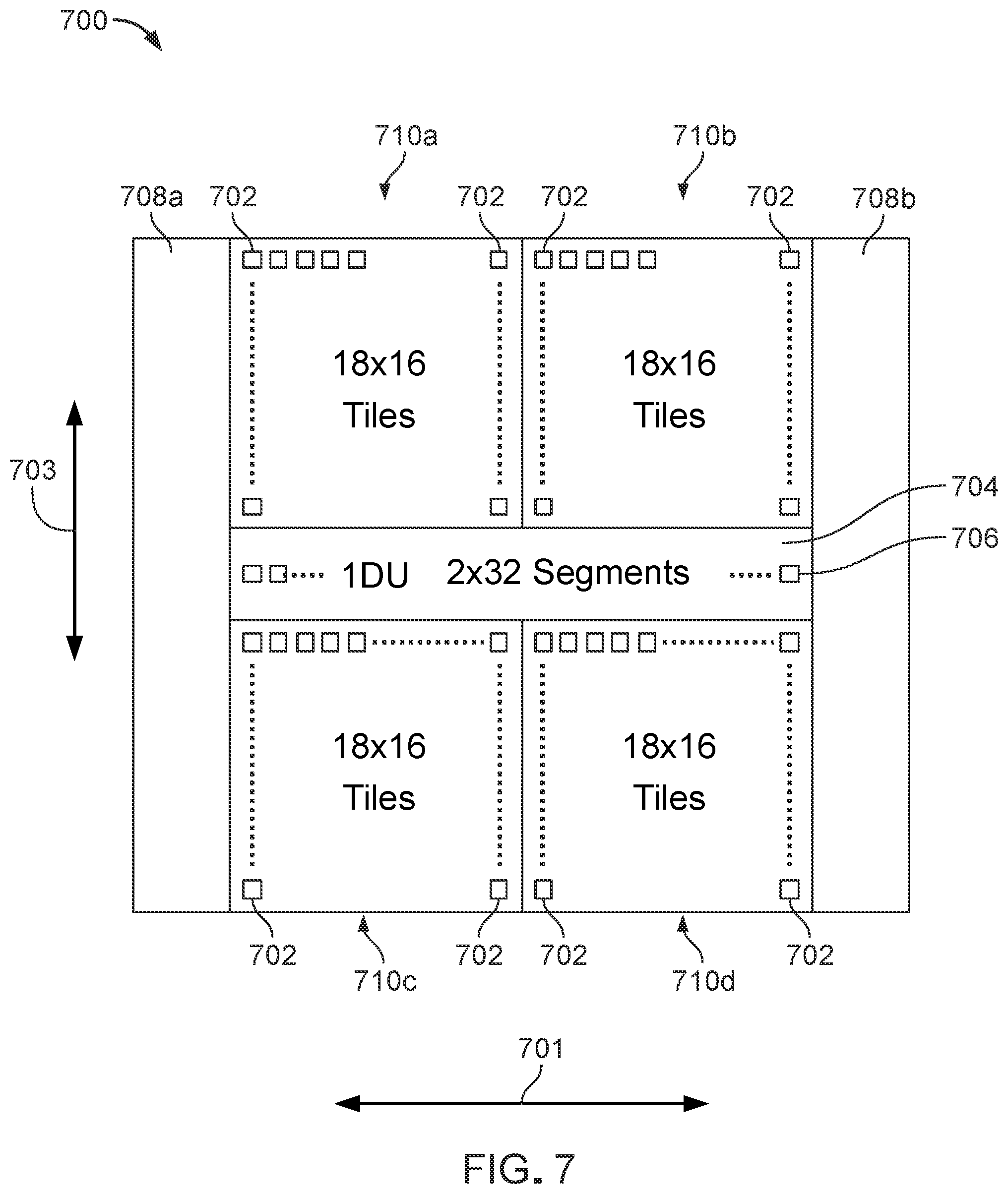 Patent US12174780 Figure 7 – Synchronization in multi-chip systems