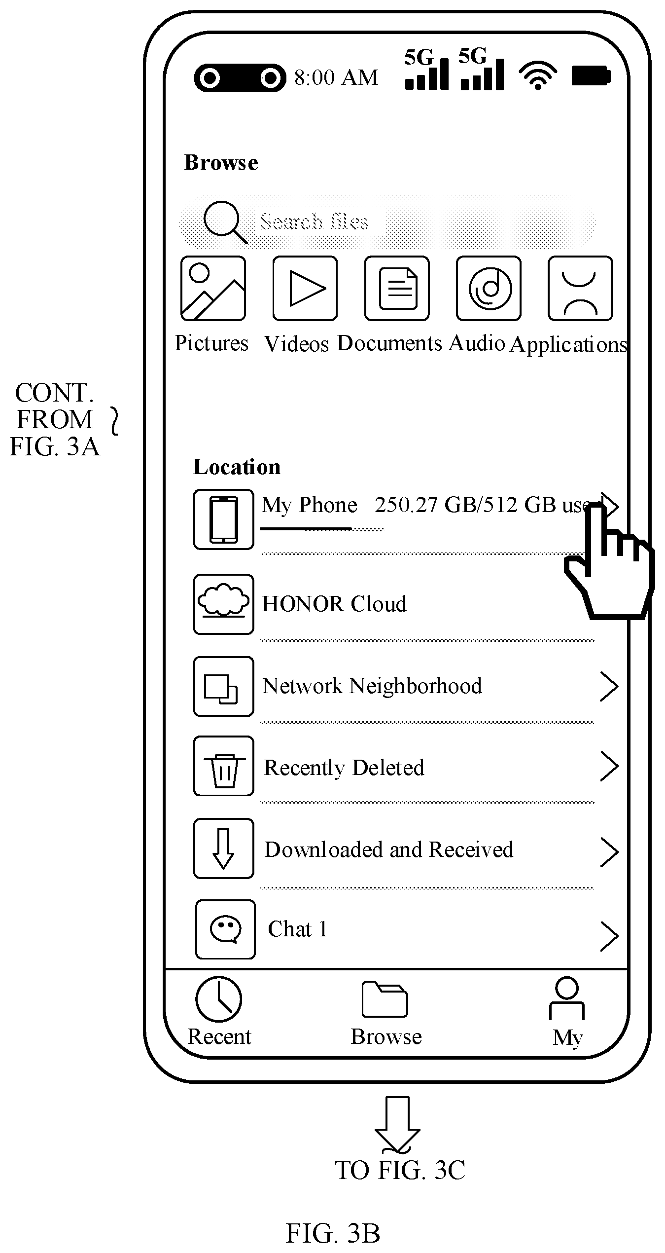 Patent US12174795 Figure 4 – File management method, electronic device, and computer-readable storage medium