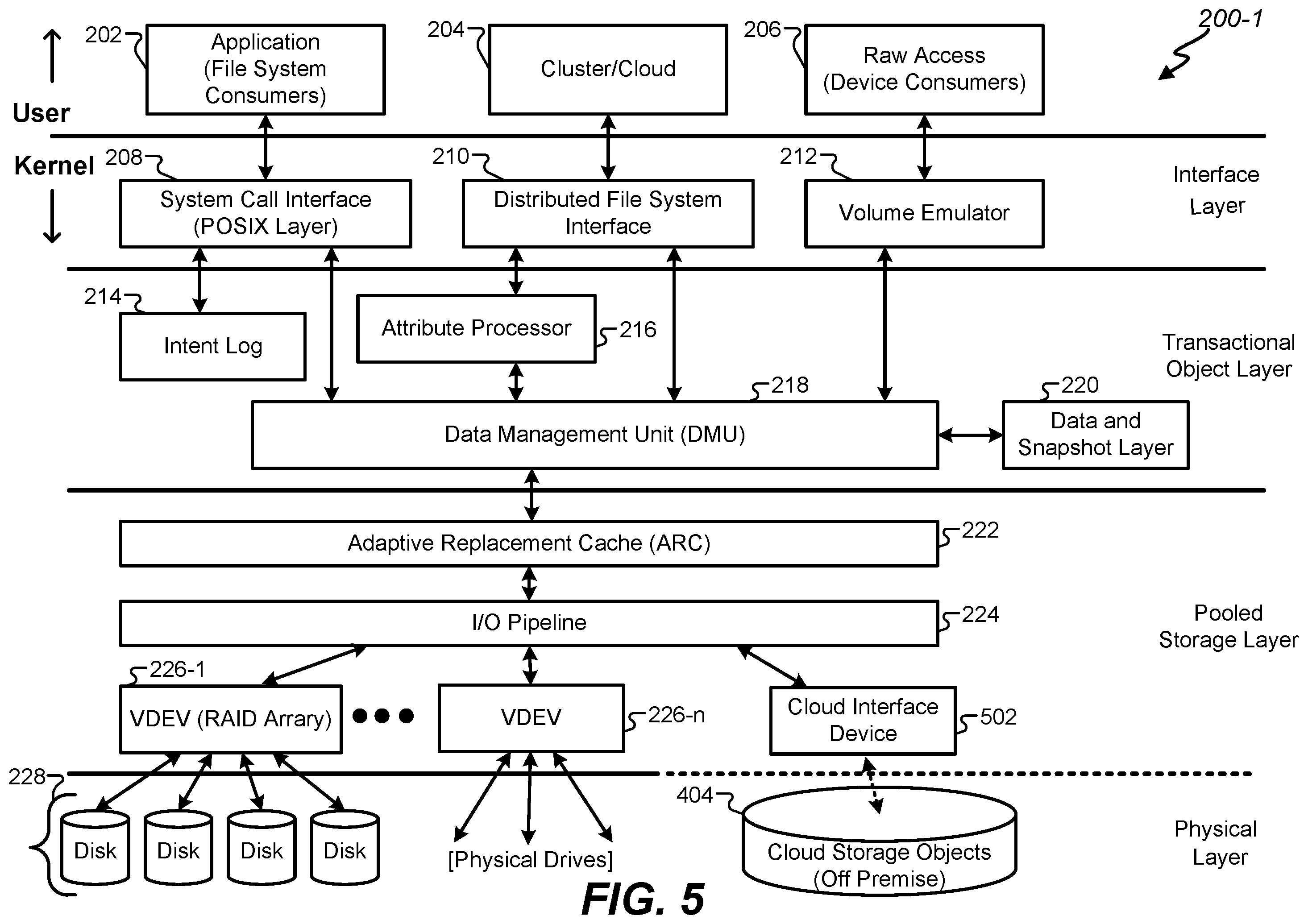 Patent US12174796 Figure 7 – Consistent file system semantics with cloud object storage