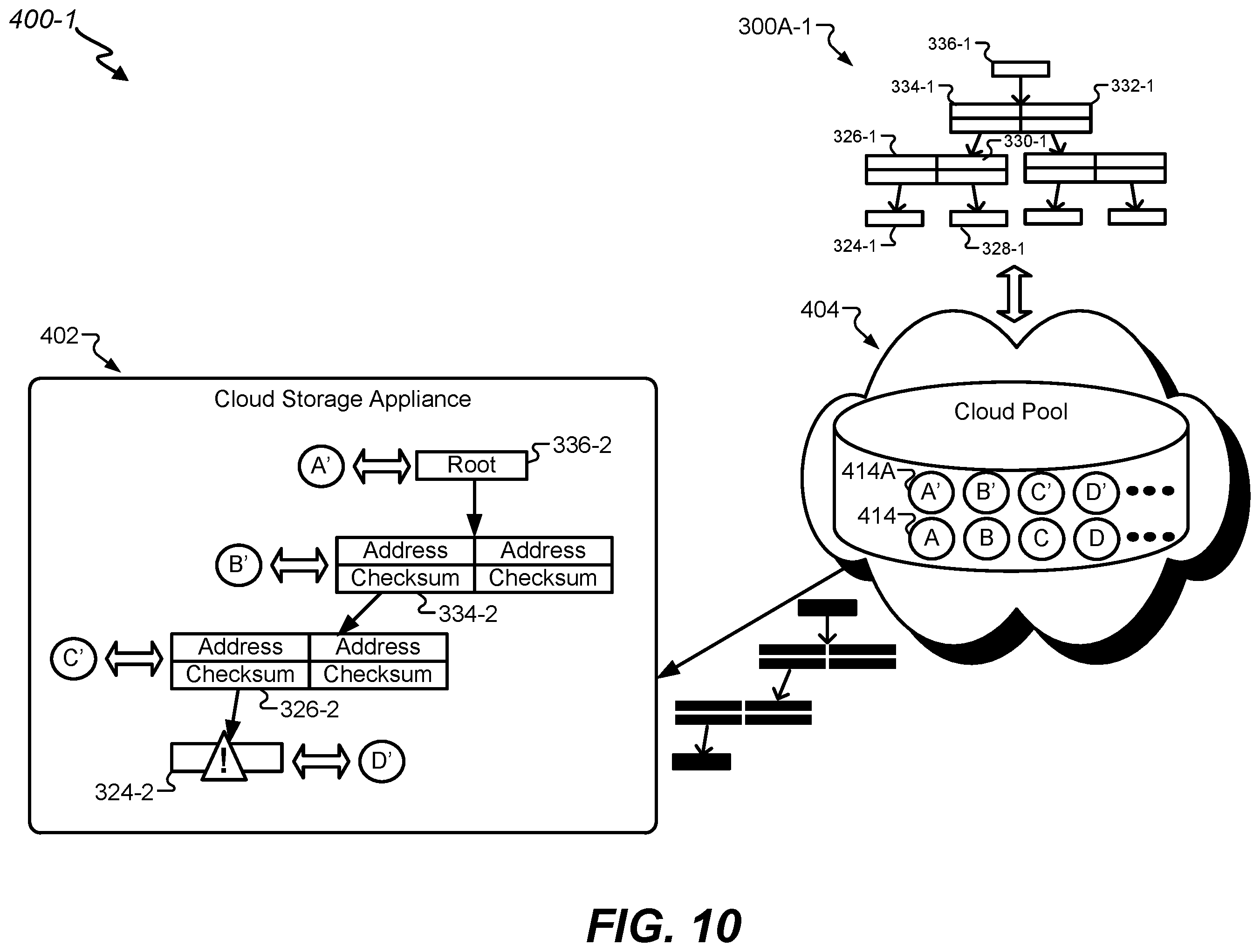 Patent US12174796 Figure 17 – Consistent file system semantics with cloud object storage