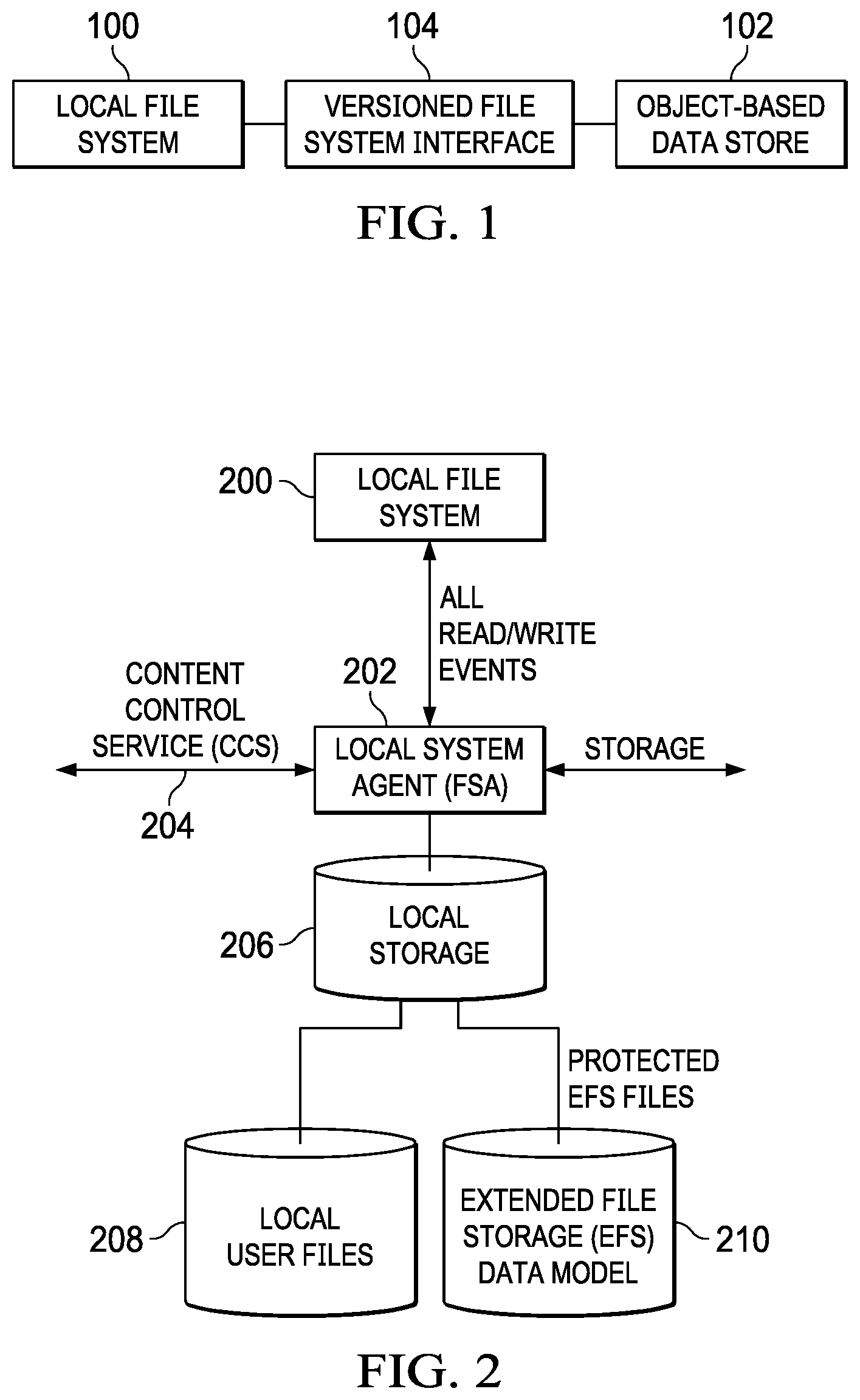 Patent US12174799 Figure 1 – Cloud-native global file system with data exporter