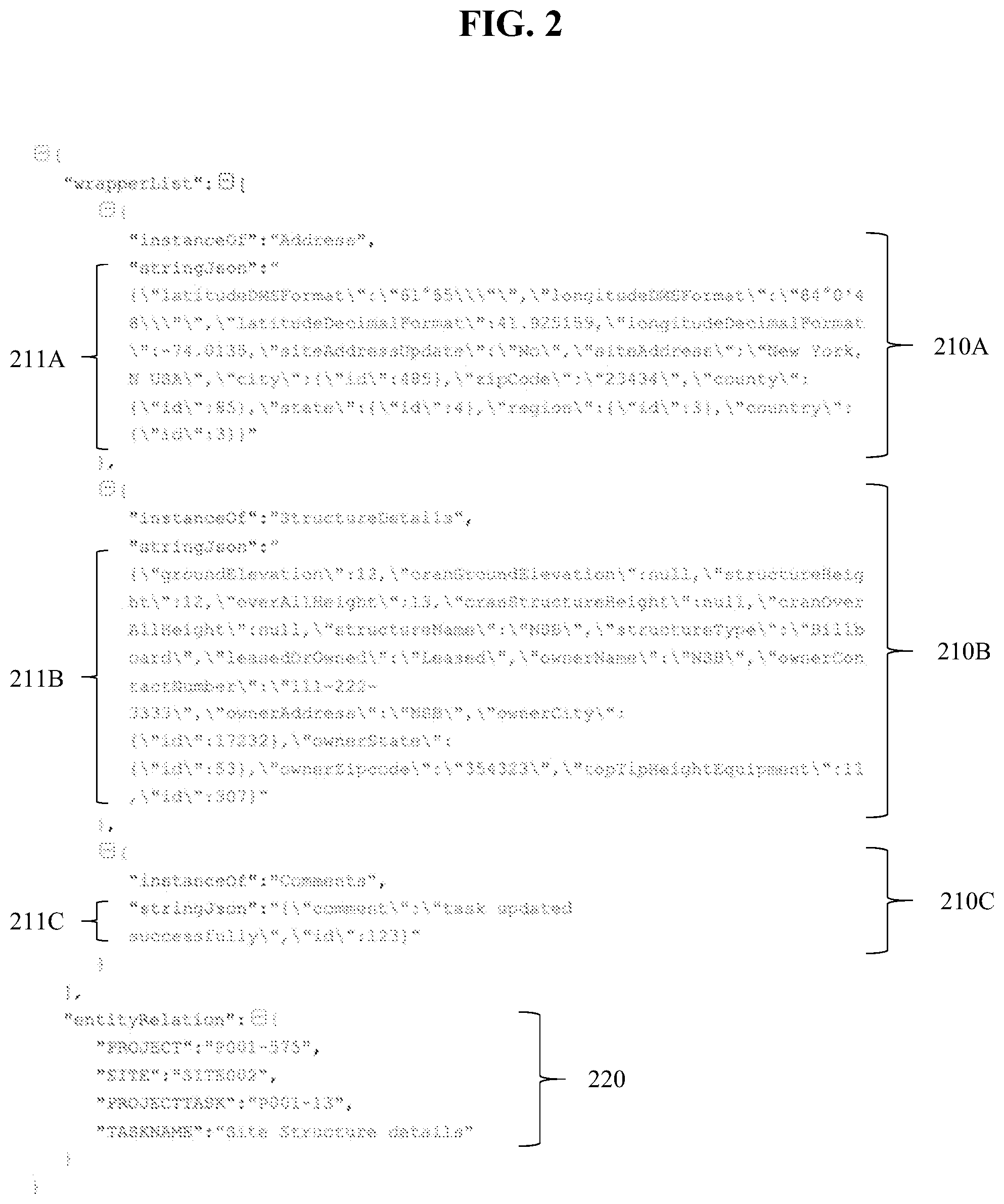 Patent US12174818 Figure 2 – System and method for saving view data using generic API