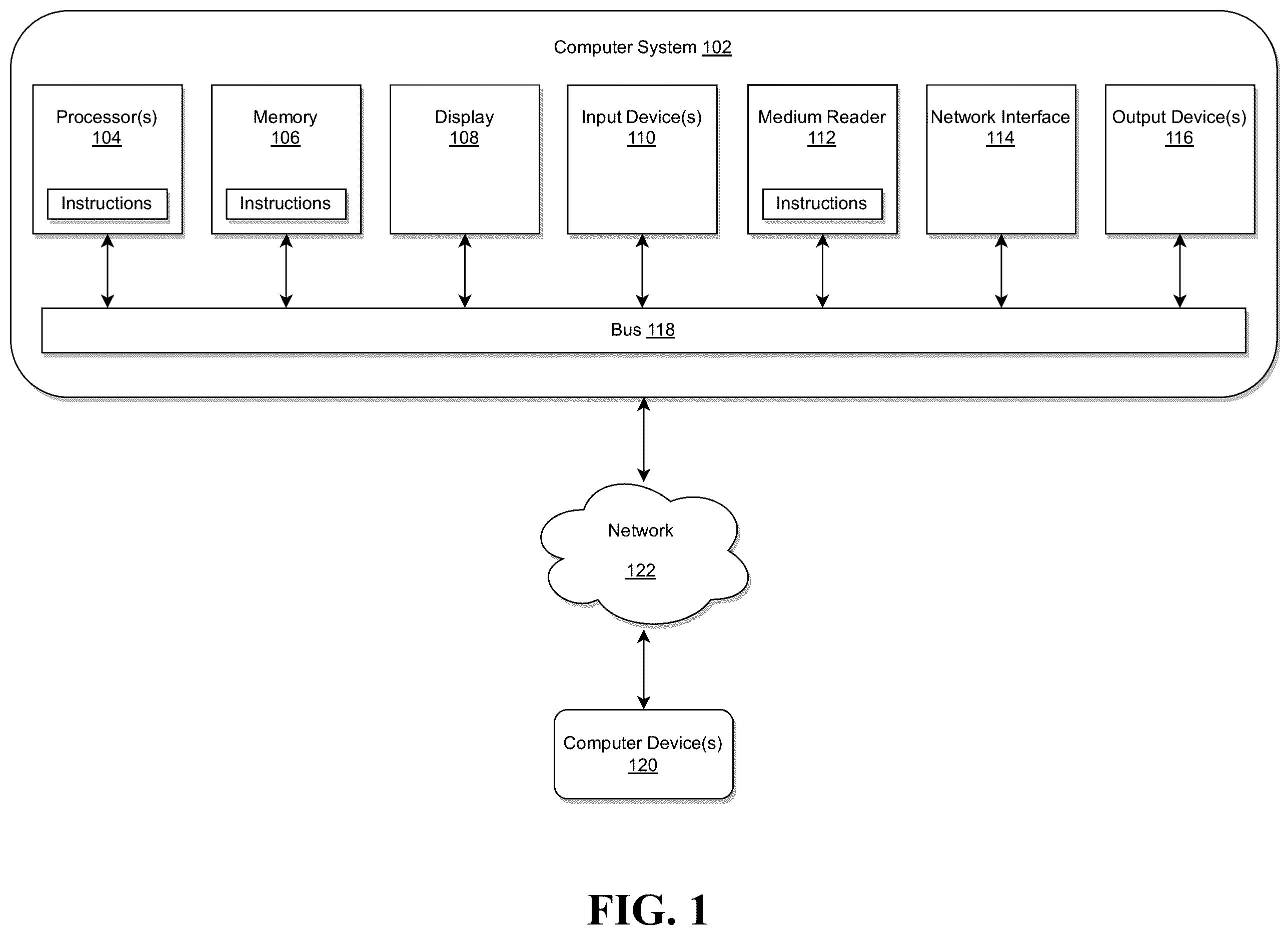 Patent US12174837 Figure 1 – System and method for integration of user defined metrics of cloud hosted relational databases with cloud monitoring services
