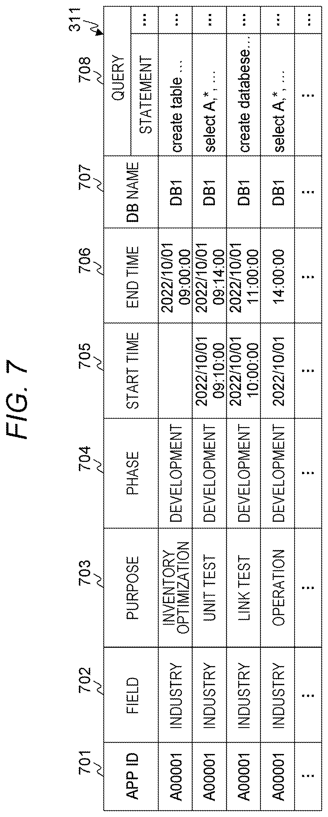 Patent US12174838 Figure 7 – Computer system and data providing method