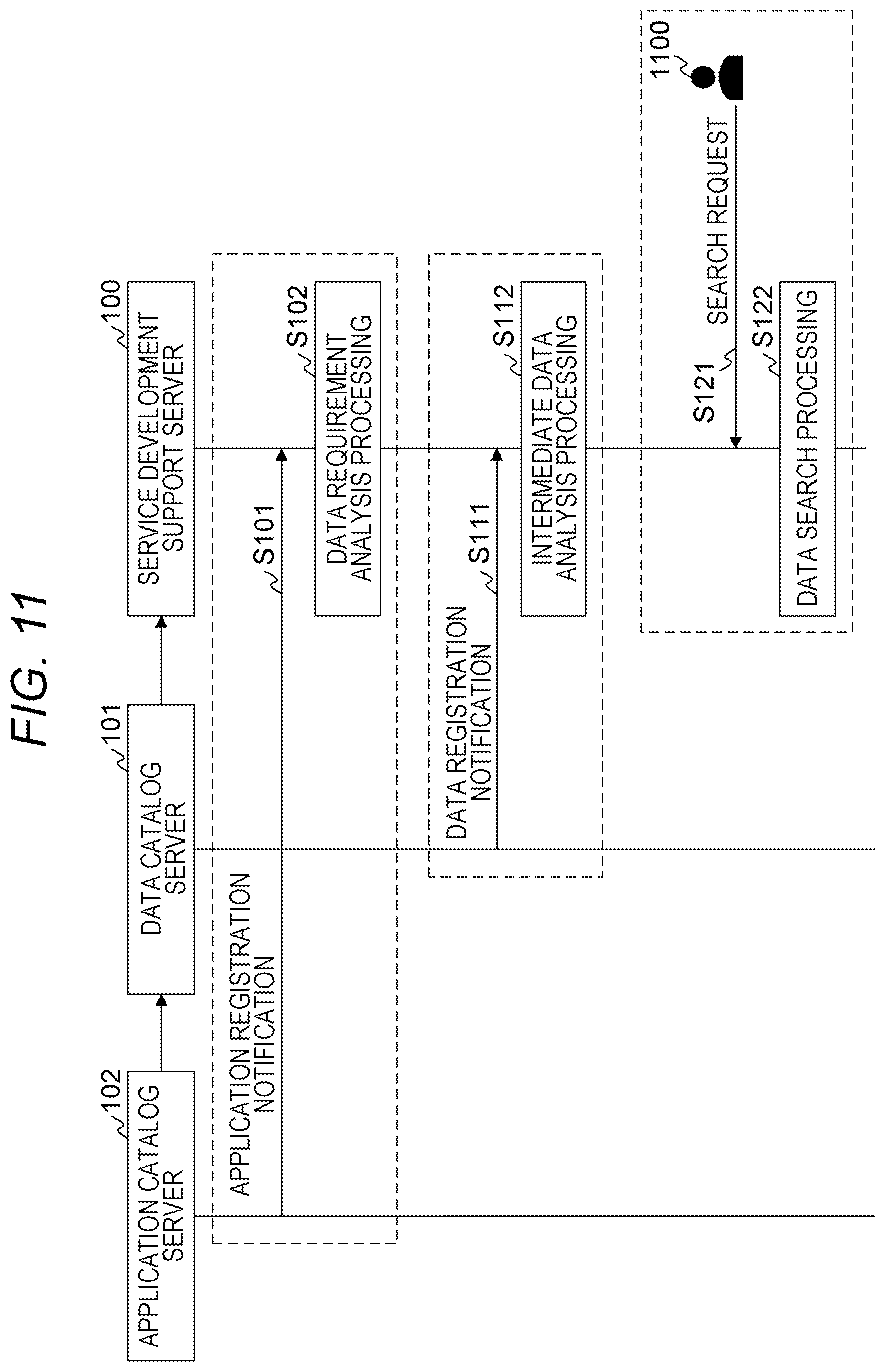 Patent US12174838 Figure 11 – Computer system and data providing method
