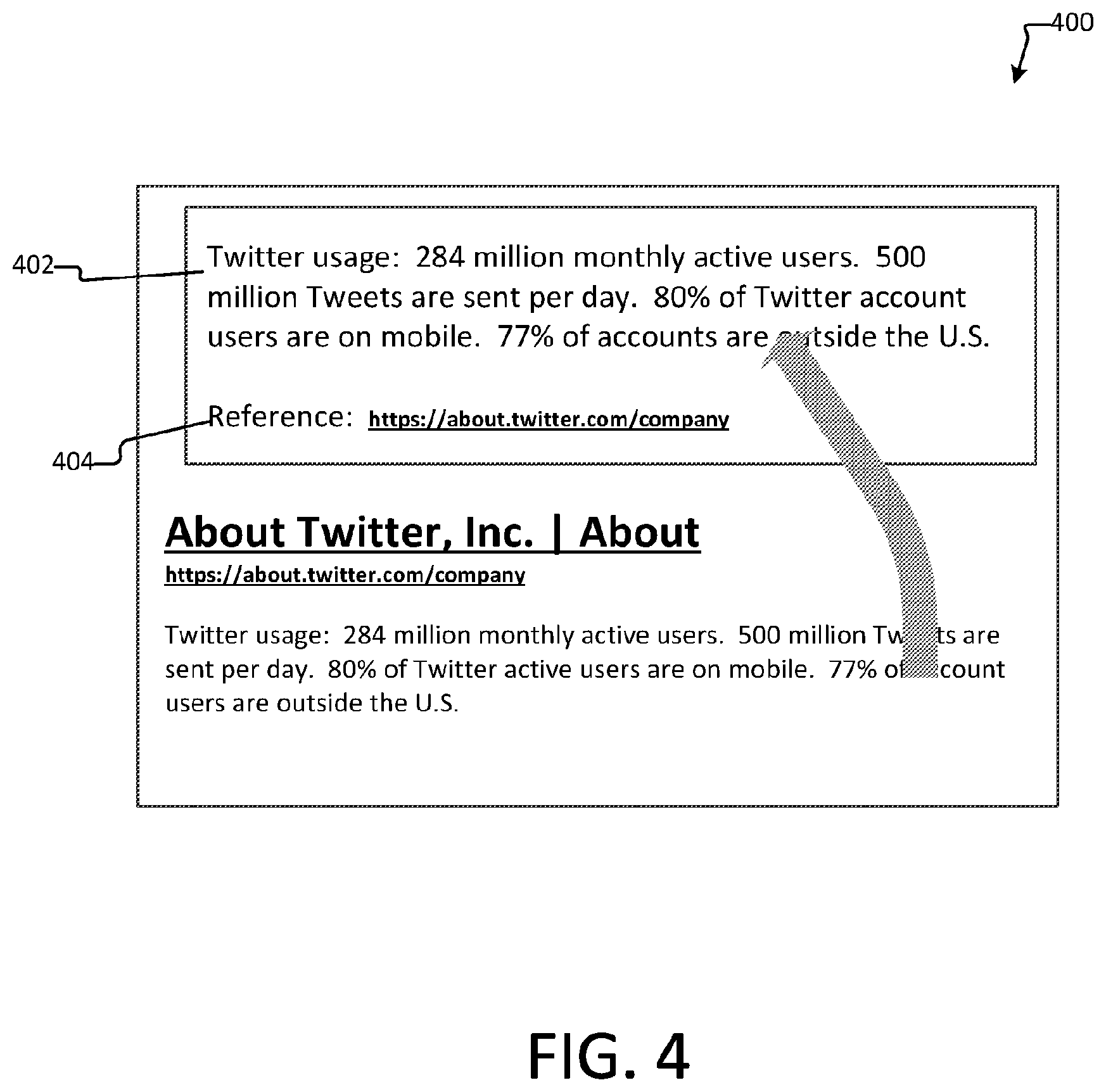 Patent US12174839 Figure 4 – Relevant passage retrieval system