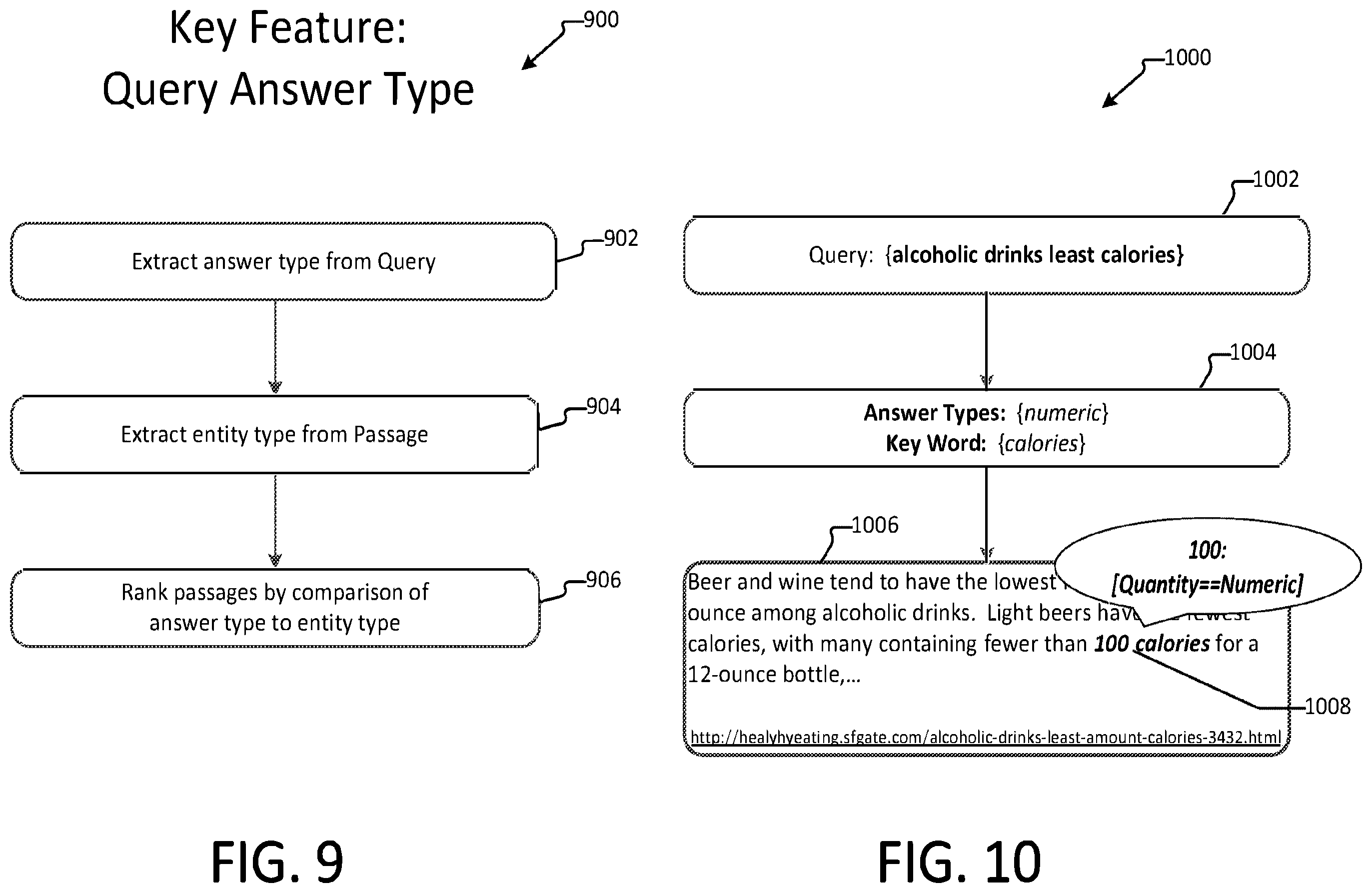 Patent US12174839 Figure 9 – Relevant passage retrieval system