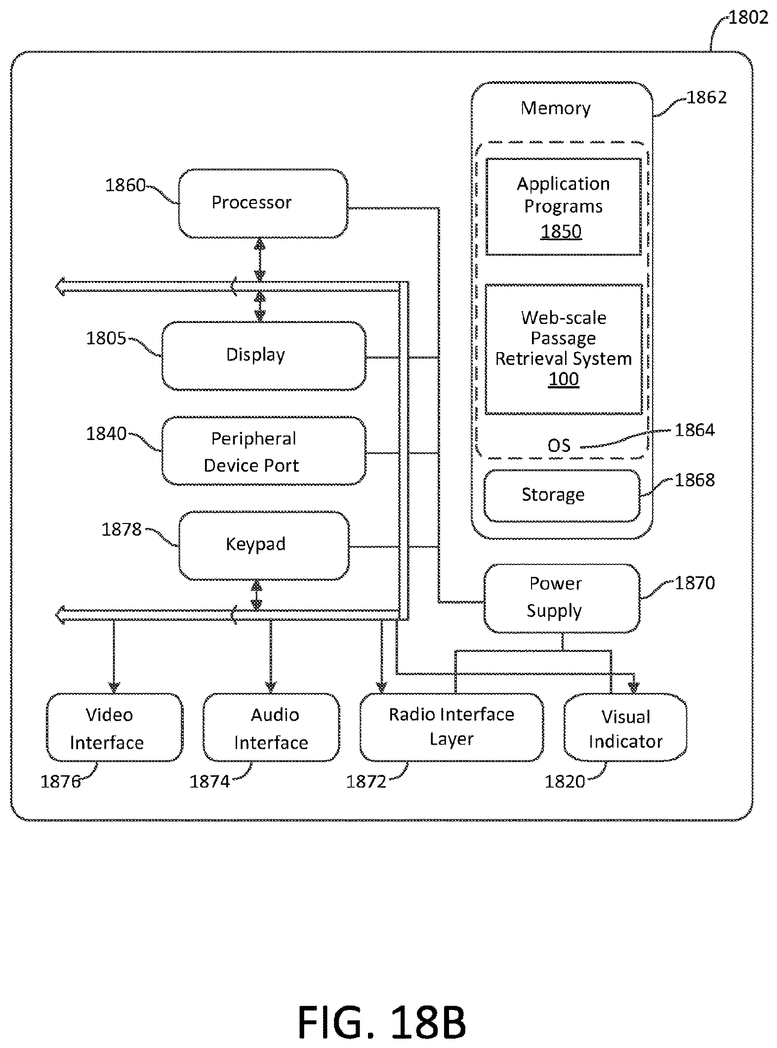 Patent US12174839 Figure 15 – Relevant passage retrieval system