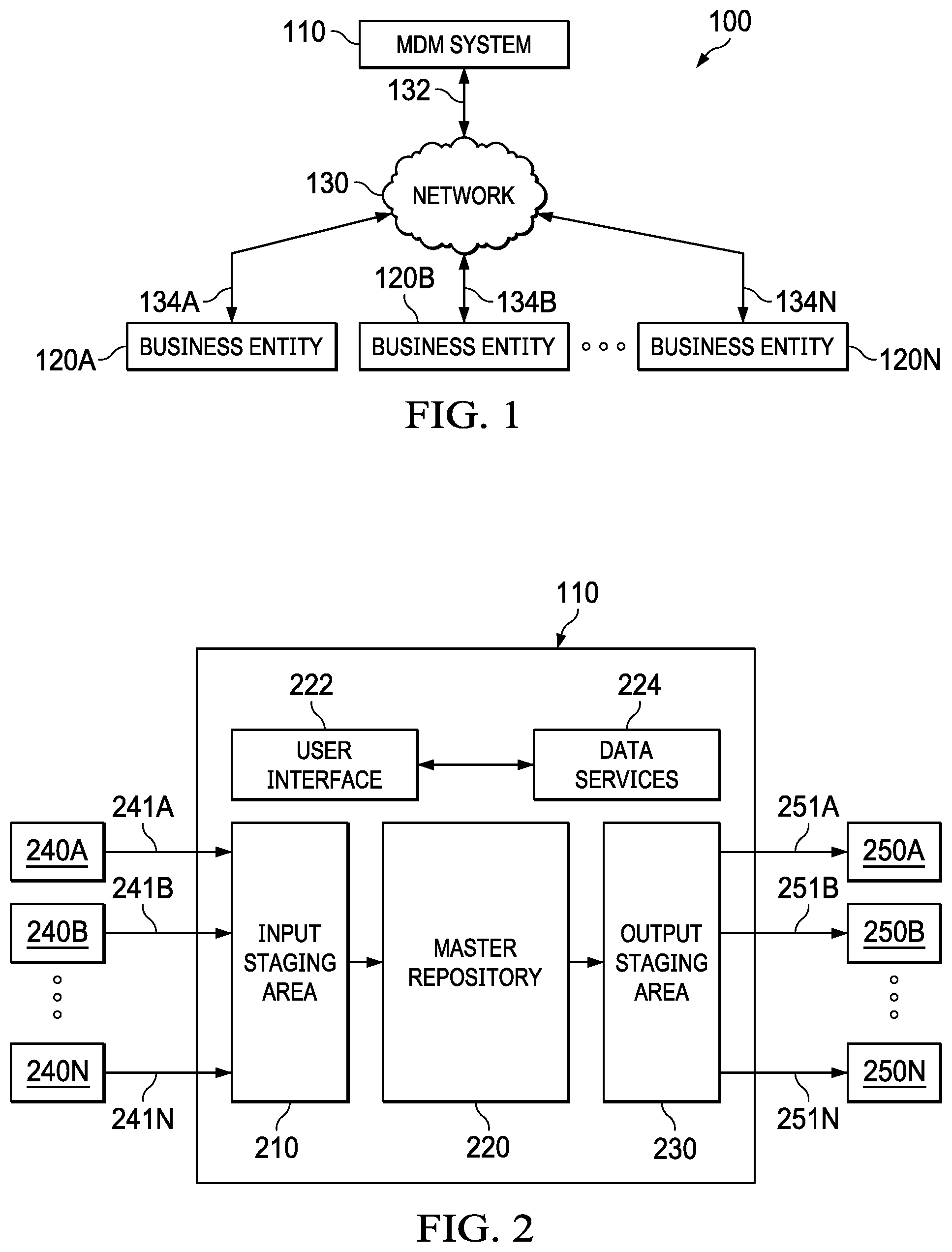 Patent US12174850 Figure 1 – Generic data staging and loading using enhanced metadata and associated method