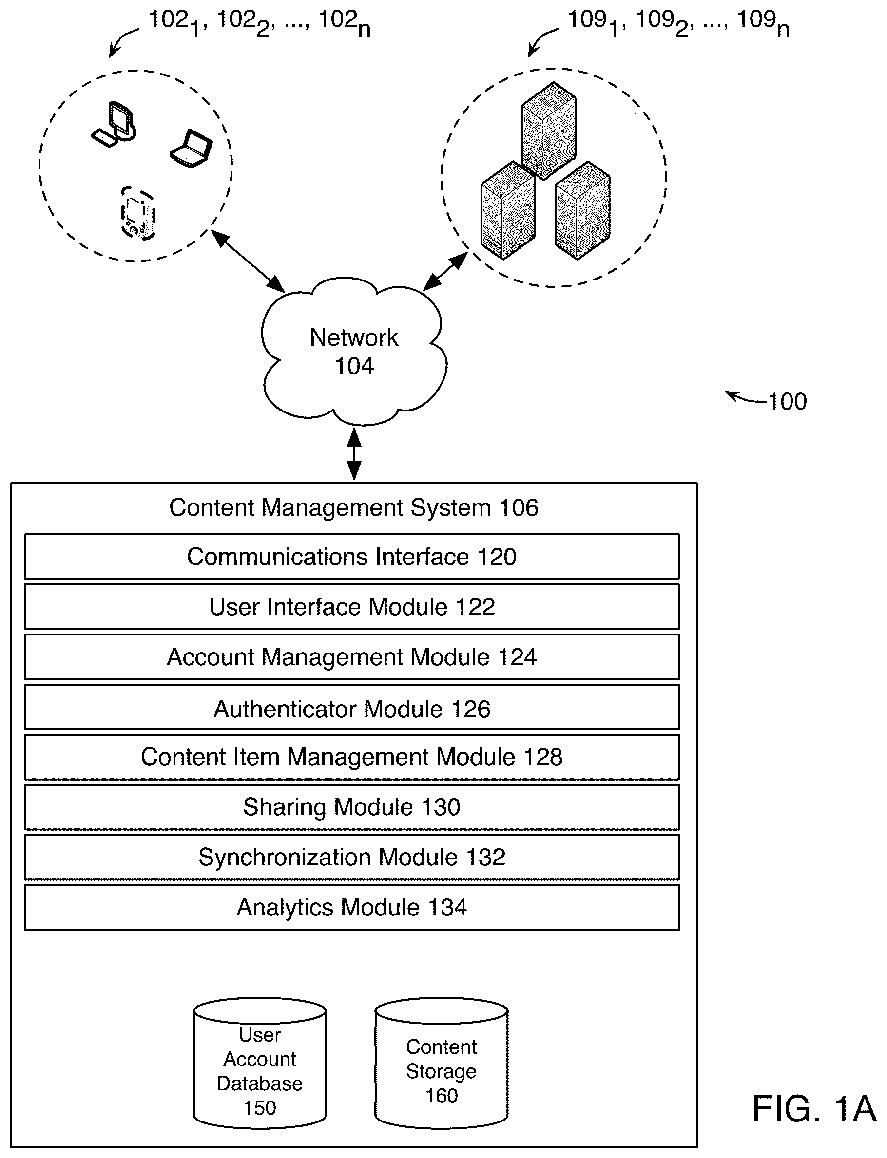 Patent US12174855 — Interrupted synchronization detection and recovery — Figure 1