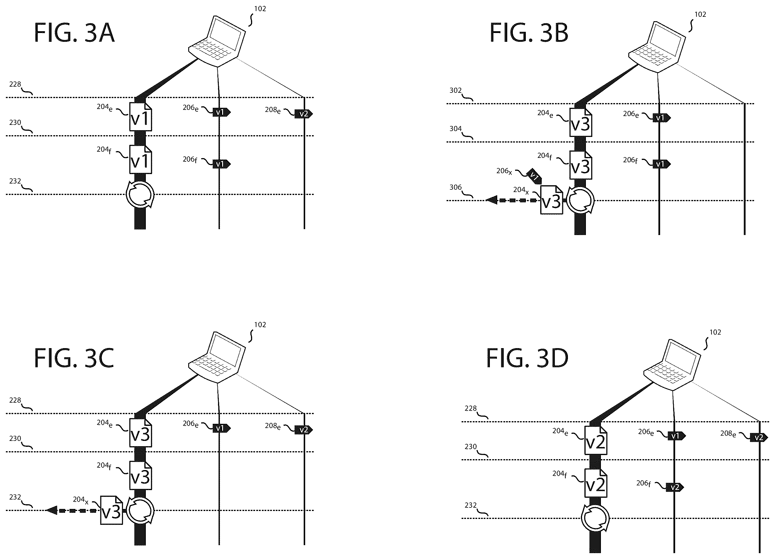 Patent US12174855 Figure 4 – Interrupted synchronization detection and recovery