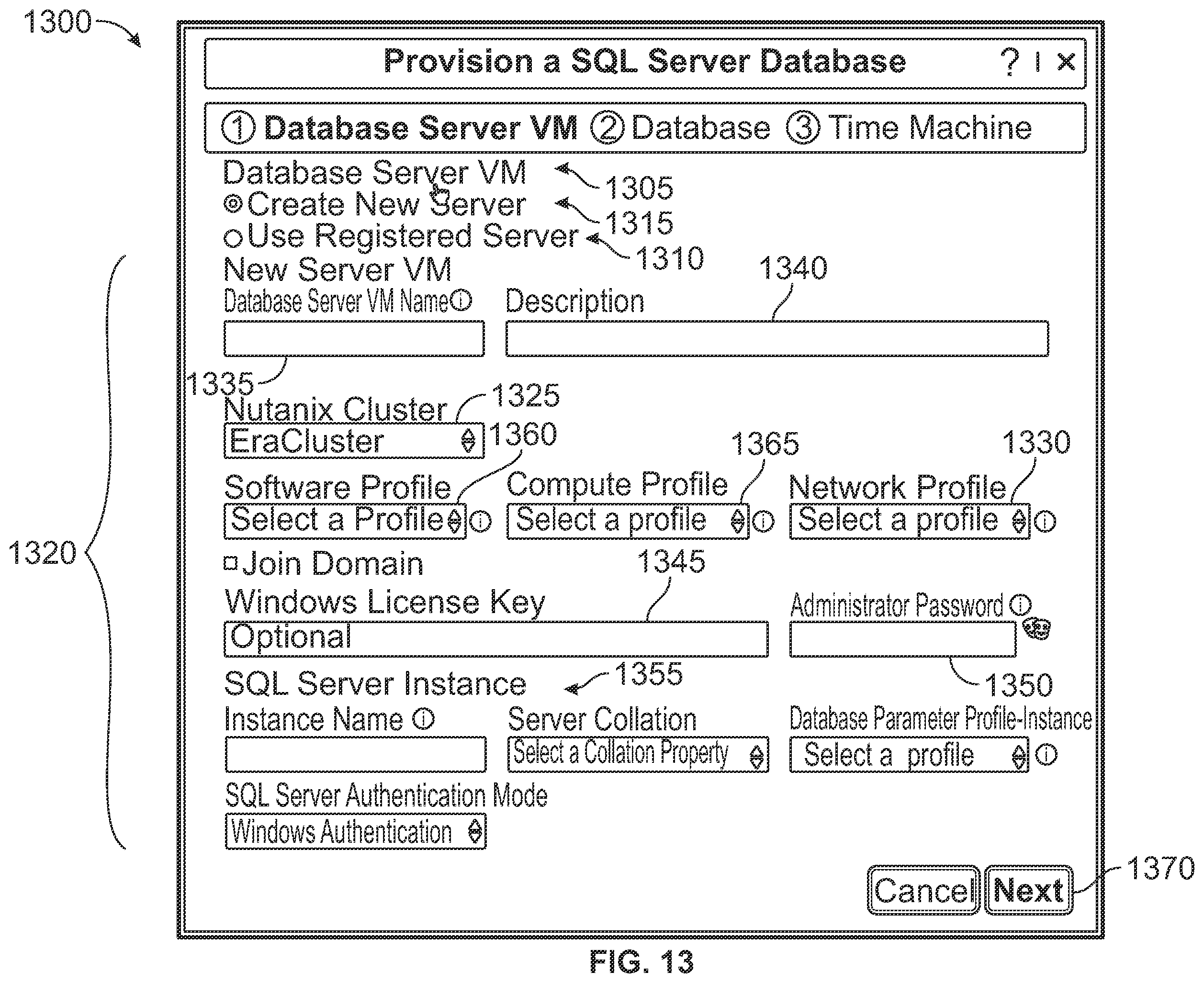 Patent US12174856 Figure 13 – Database group management