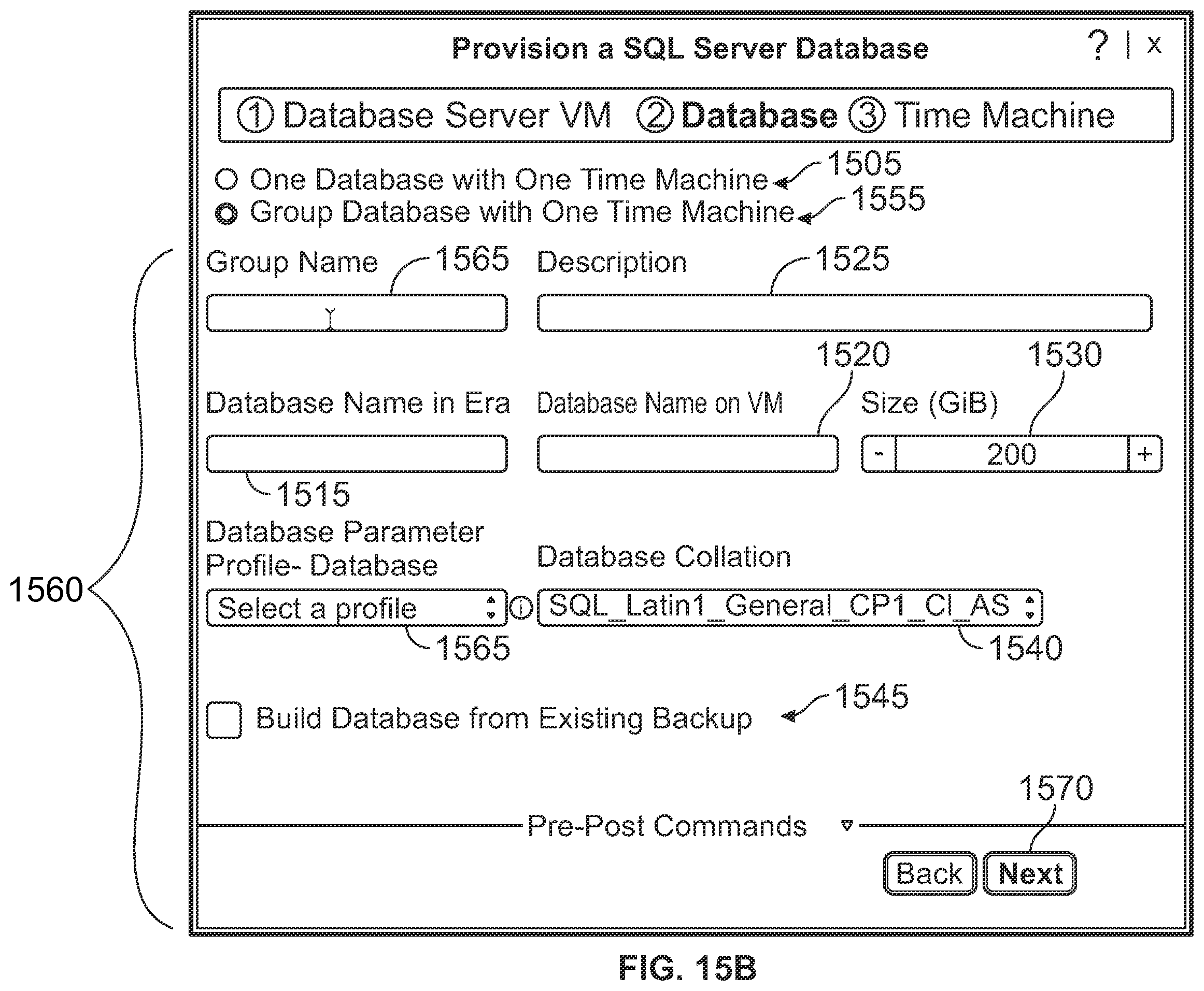 Patent US12174856 Figure 16 – Database group management