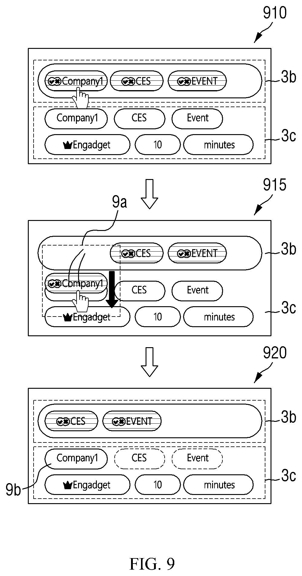 Patent US12174866 Figure 9 – Method and apparatus for searching contents