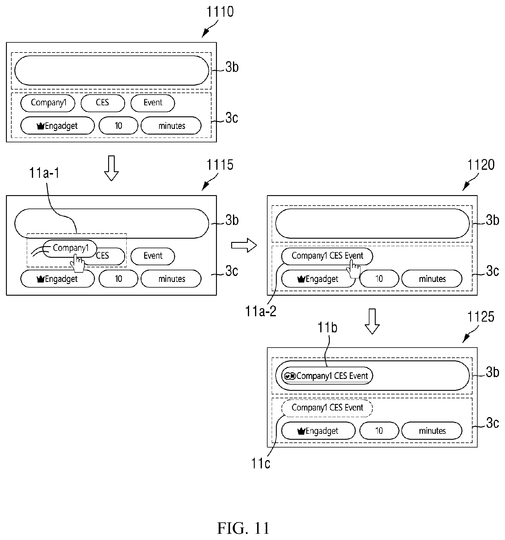 Patent US12174866 Figure 11 – Method and apparatus for searching contents