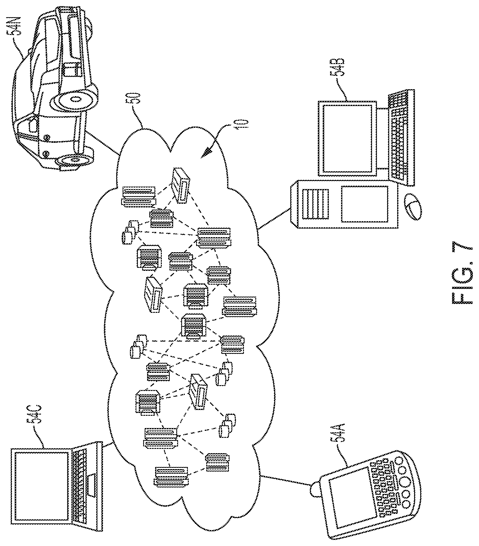 Patent US12174869 Figure 7 – Automated natural language generation and selection