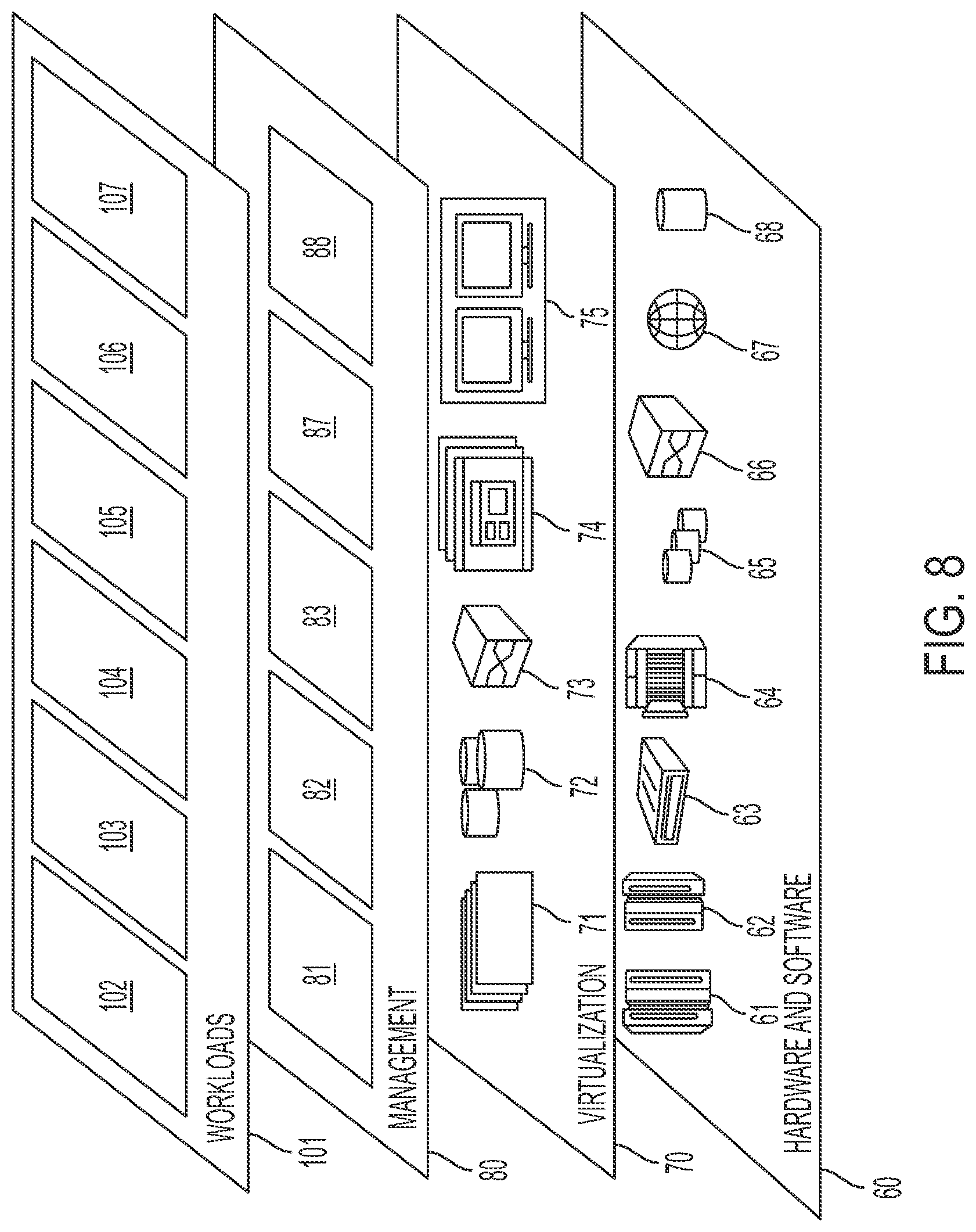 Patent US12174869 Figure 8 – Automated natural language generation and selection