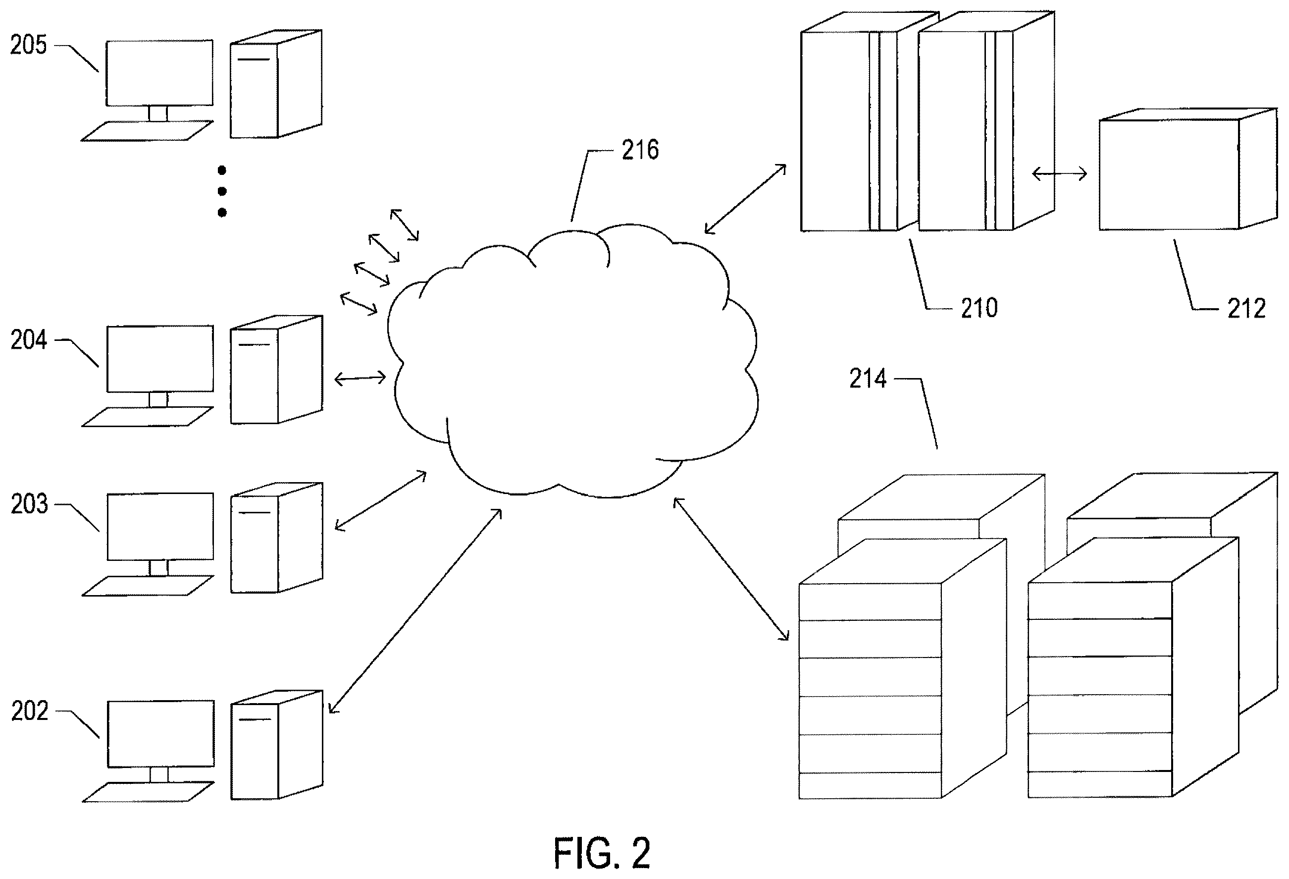 Patent US12174875 Figure 2 – Processes and systems for decentralization of data produced at the edge of a distributed computing system