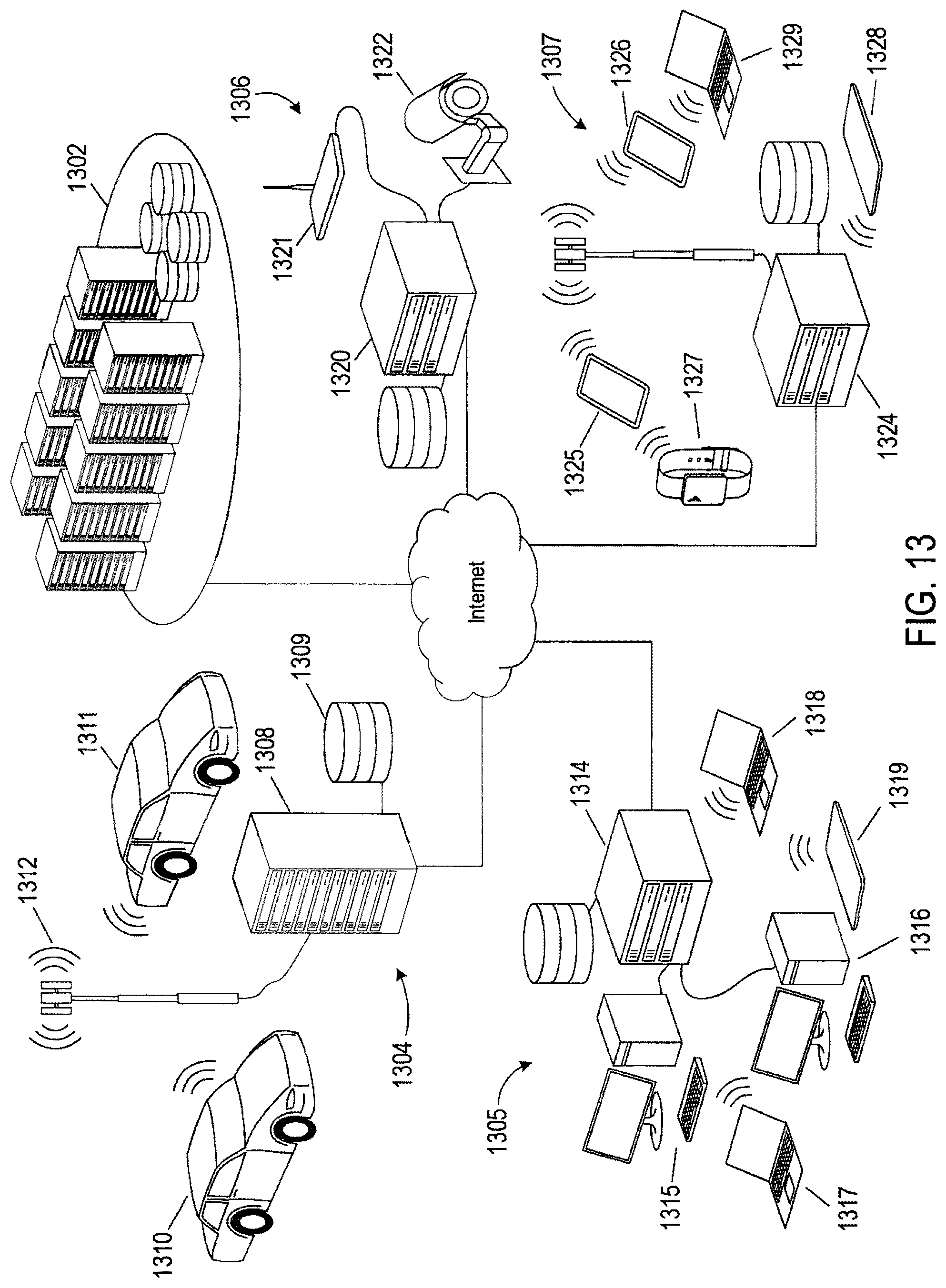 Patent US12174875 Figure 14 – Processes and systems for decentralization of data produced at the edge of a distributed computing system