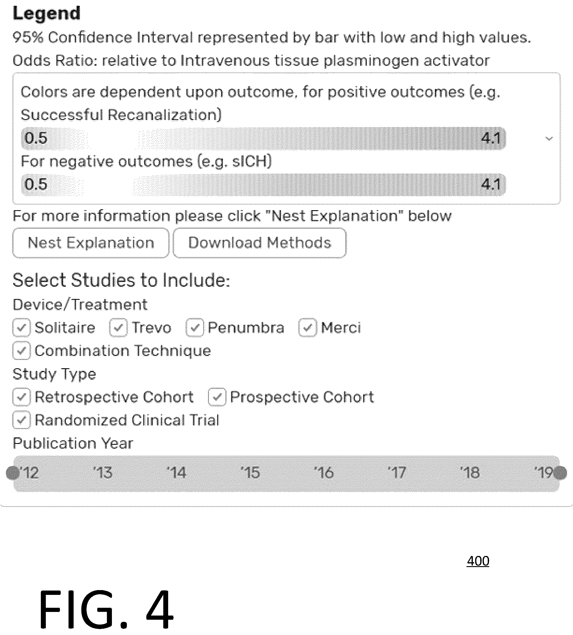 Patent US12174877 Figure 4 – System and method for data gathering and visualization