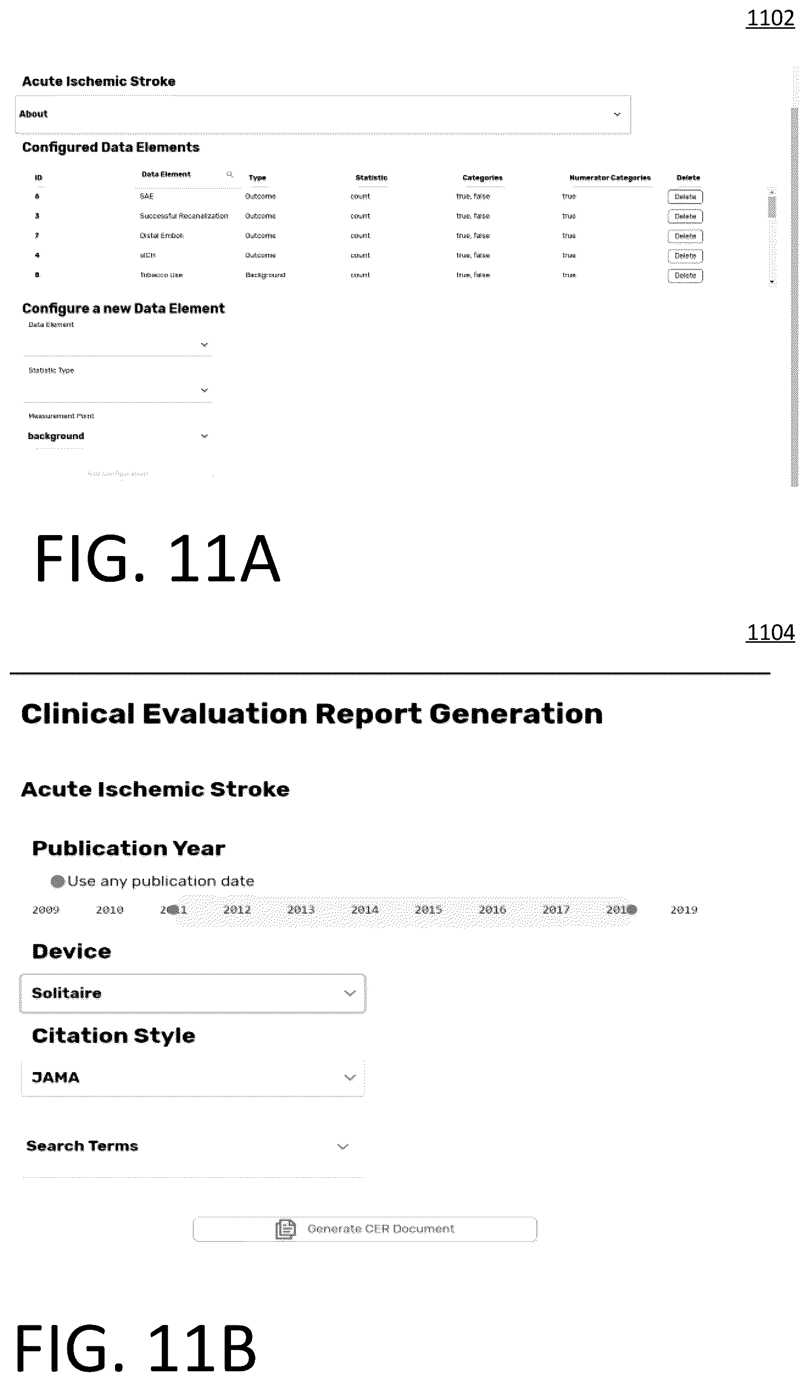 Patent US12174877 Figure 11 – System and method for data gathering and visualization