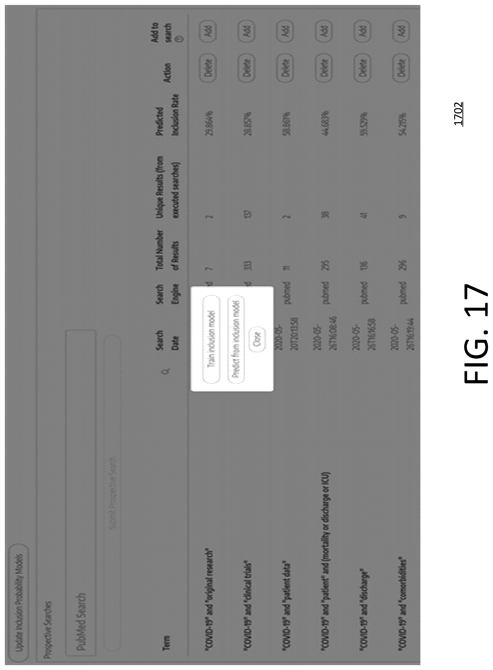 Patent US12174877 Figure 17 – System and method for data gathering and visualization