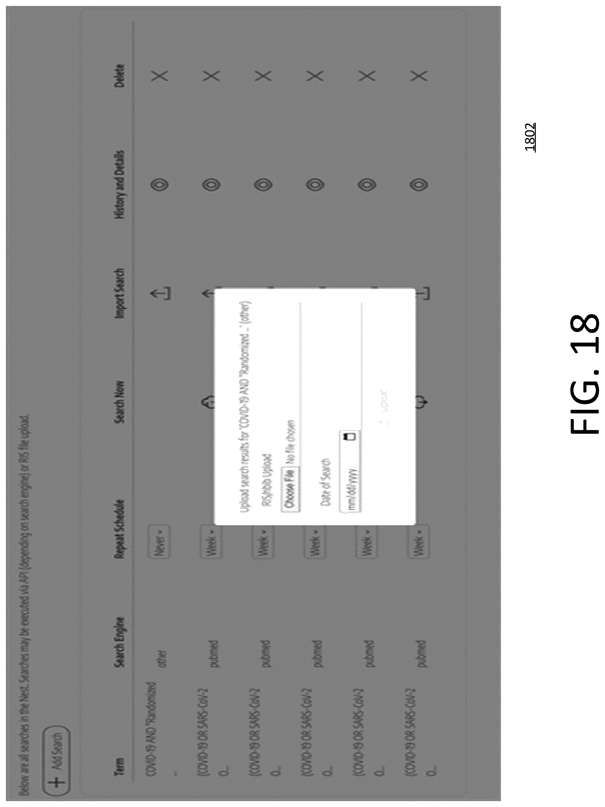 Patent US12174877 Figure 18 – System and method for data gathering and visualization