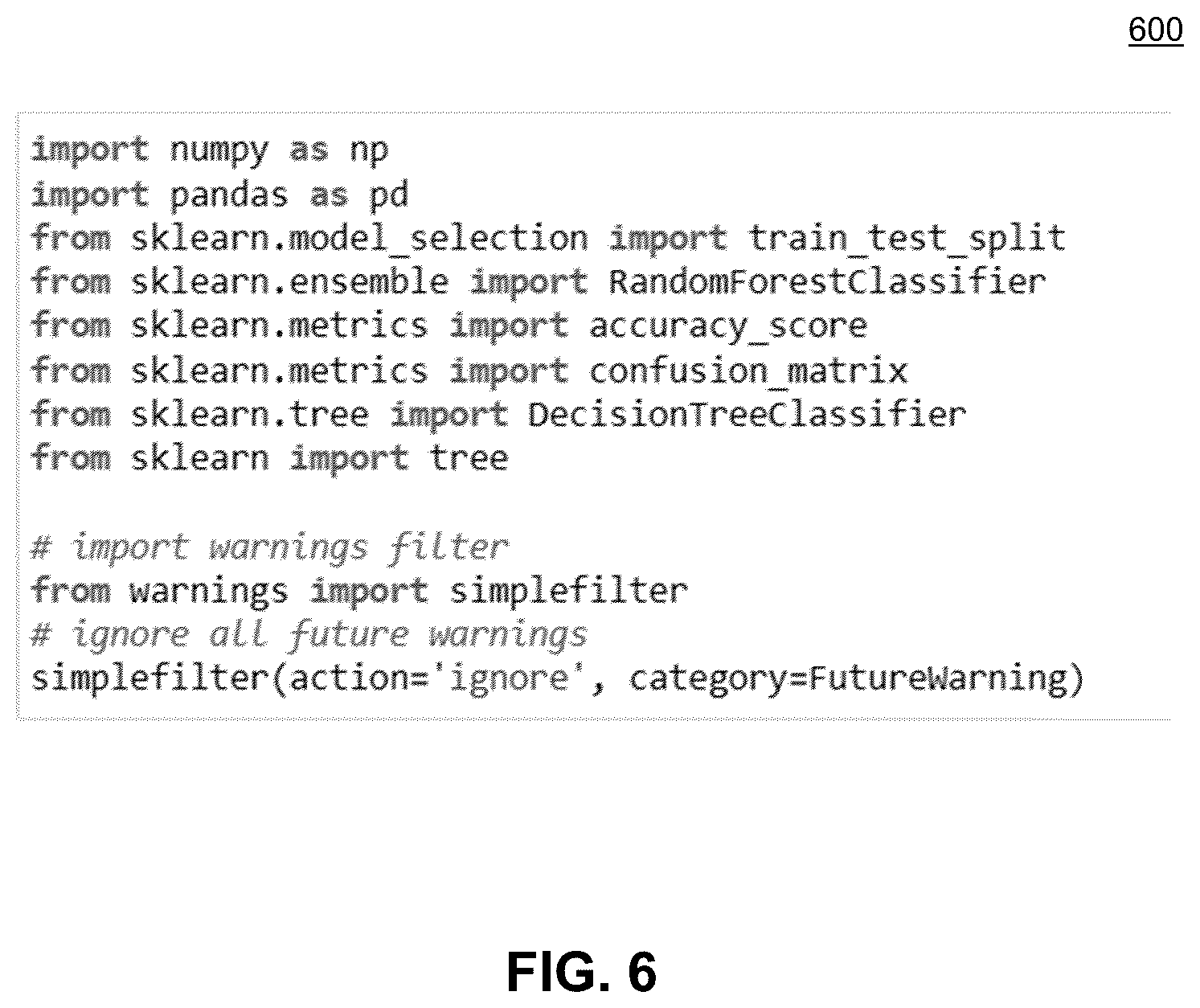 Patent US12174878 Figure 6 – Log provider recommendation using machine learning