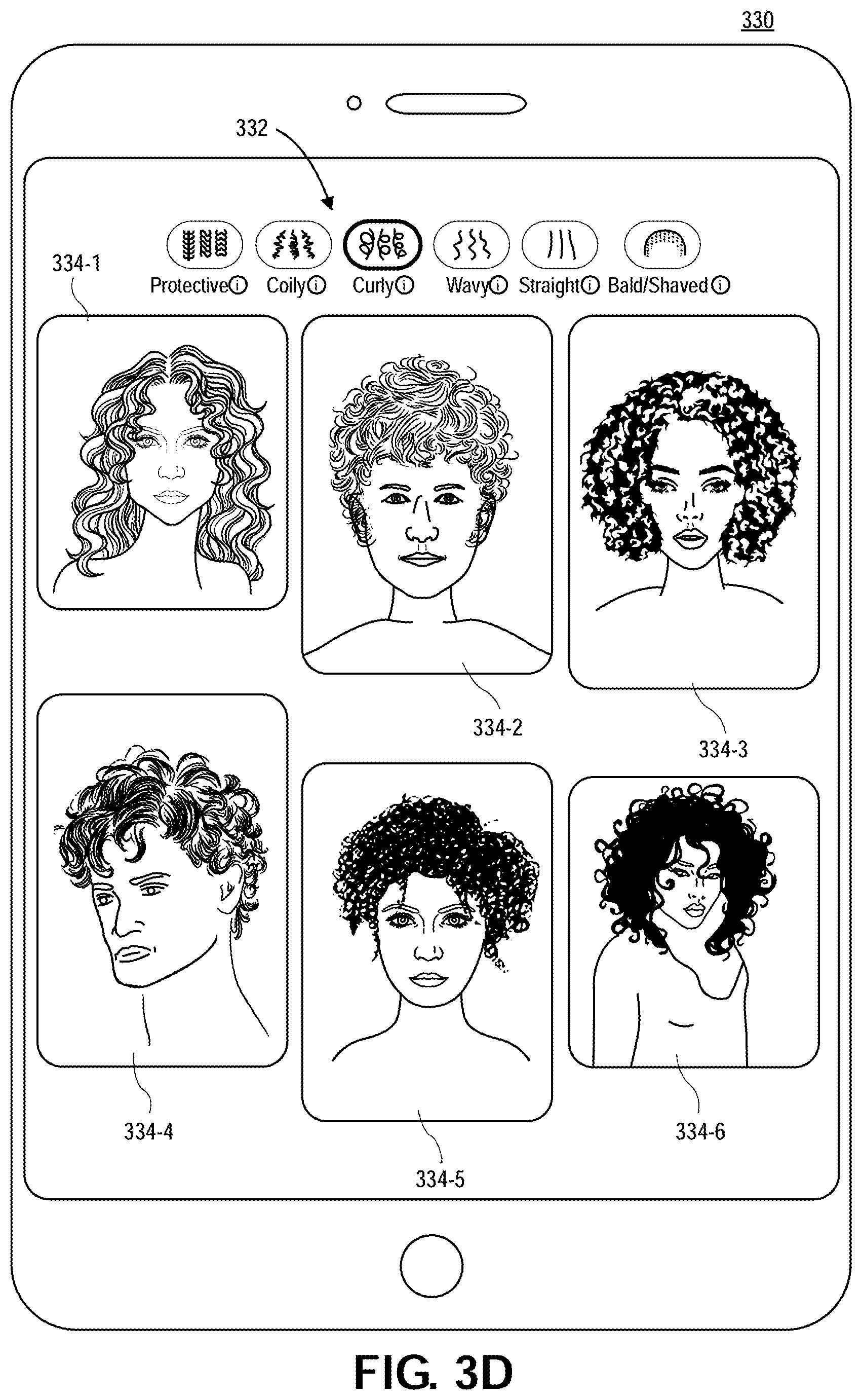 Patent US12174881 Figure 6 – Hair pattern determination and filtering
