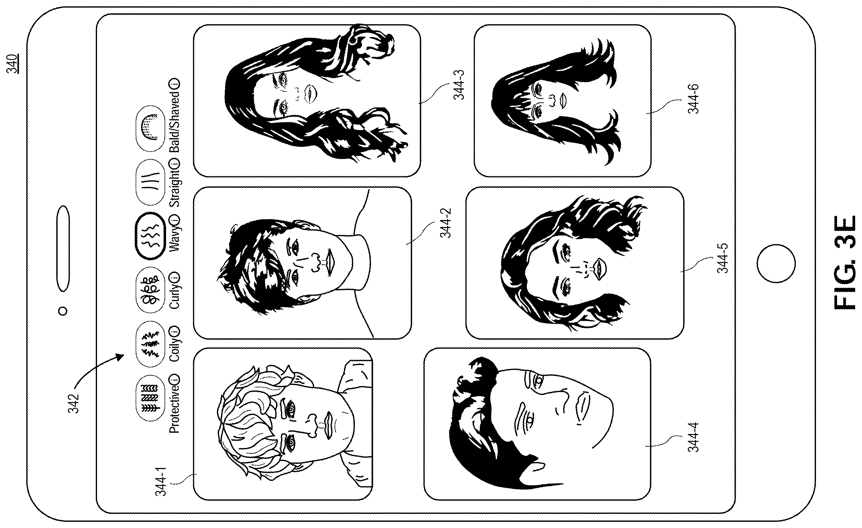 Patent US12174881 Figure 7 – Hair pattern determination and filtering